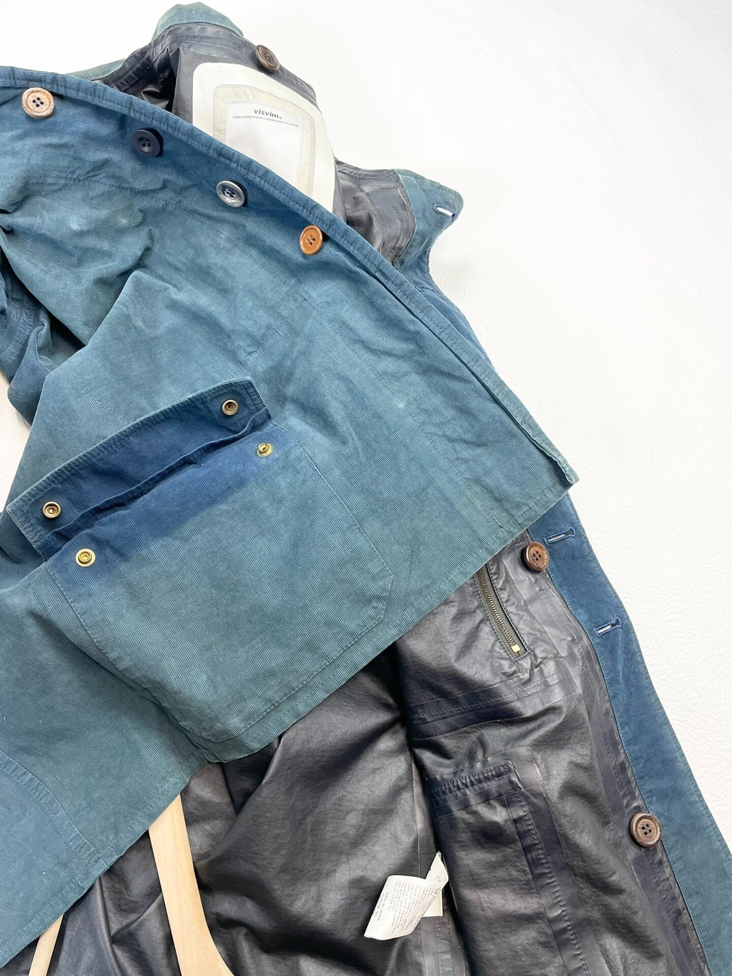 VISVIM BUCKY GORE-TEX Work Jacket — label