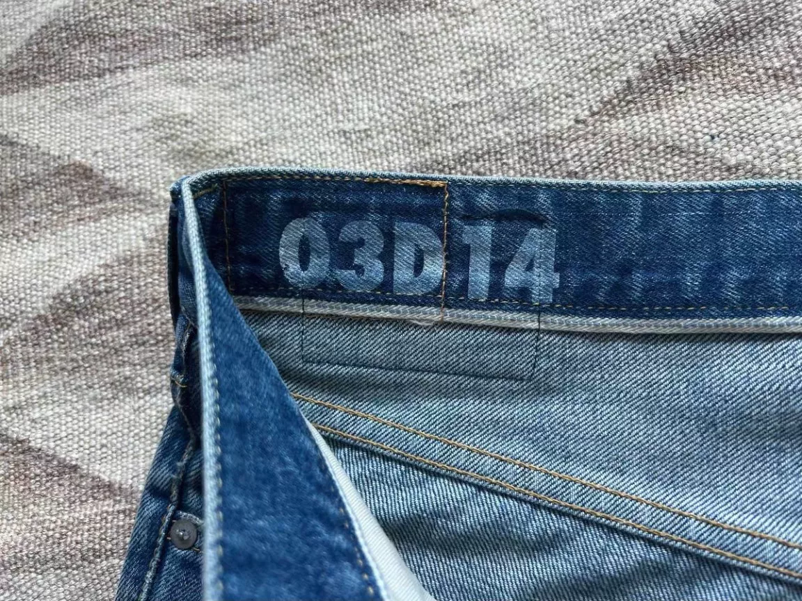 Visvim 18AW Washed Jeans Made in Japan — back
