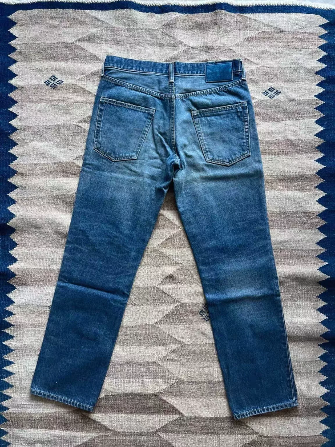 Visvim 18AW Washed Jeans Made in Japan — front