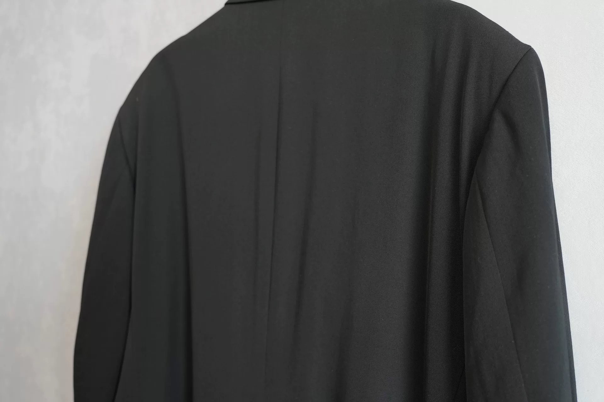 Yohji Yamamoto 03SS Embroidered Badge Coat — back
