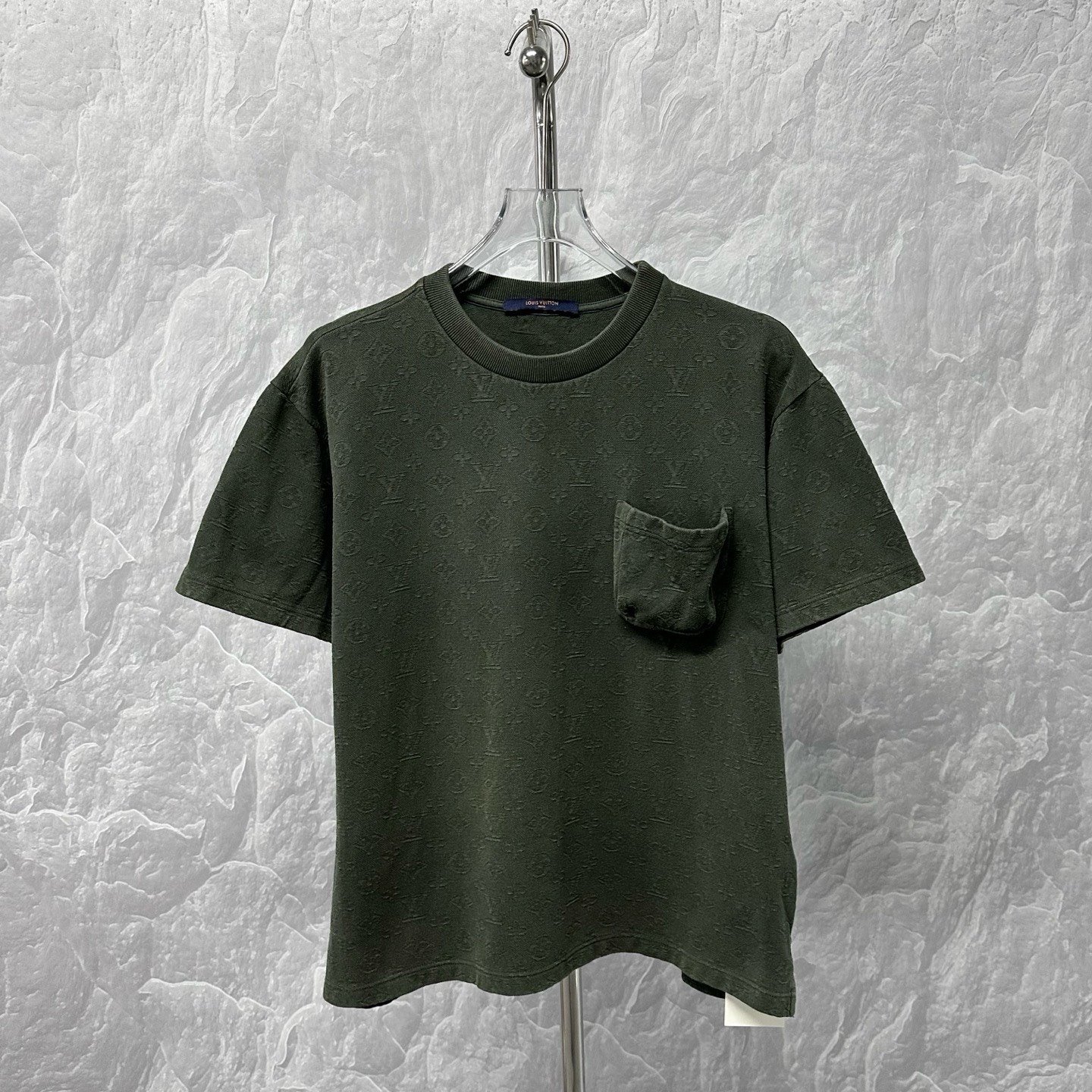 Louis Vuitton Monogram Jacquard Pocket Short Sleeve L — front