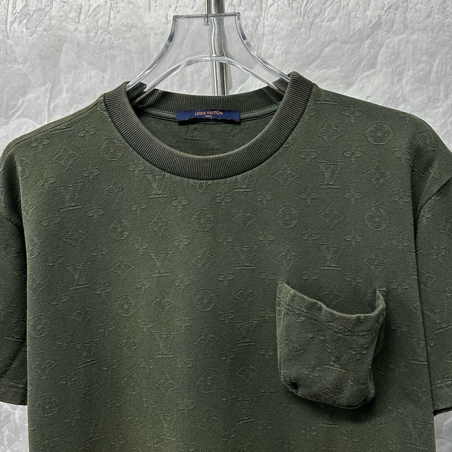 Louis Vuitton Monogram Jacquard Pocket Short Sleeve L — detail