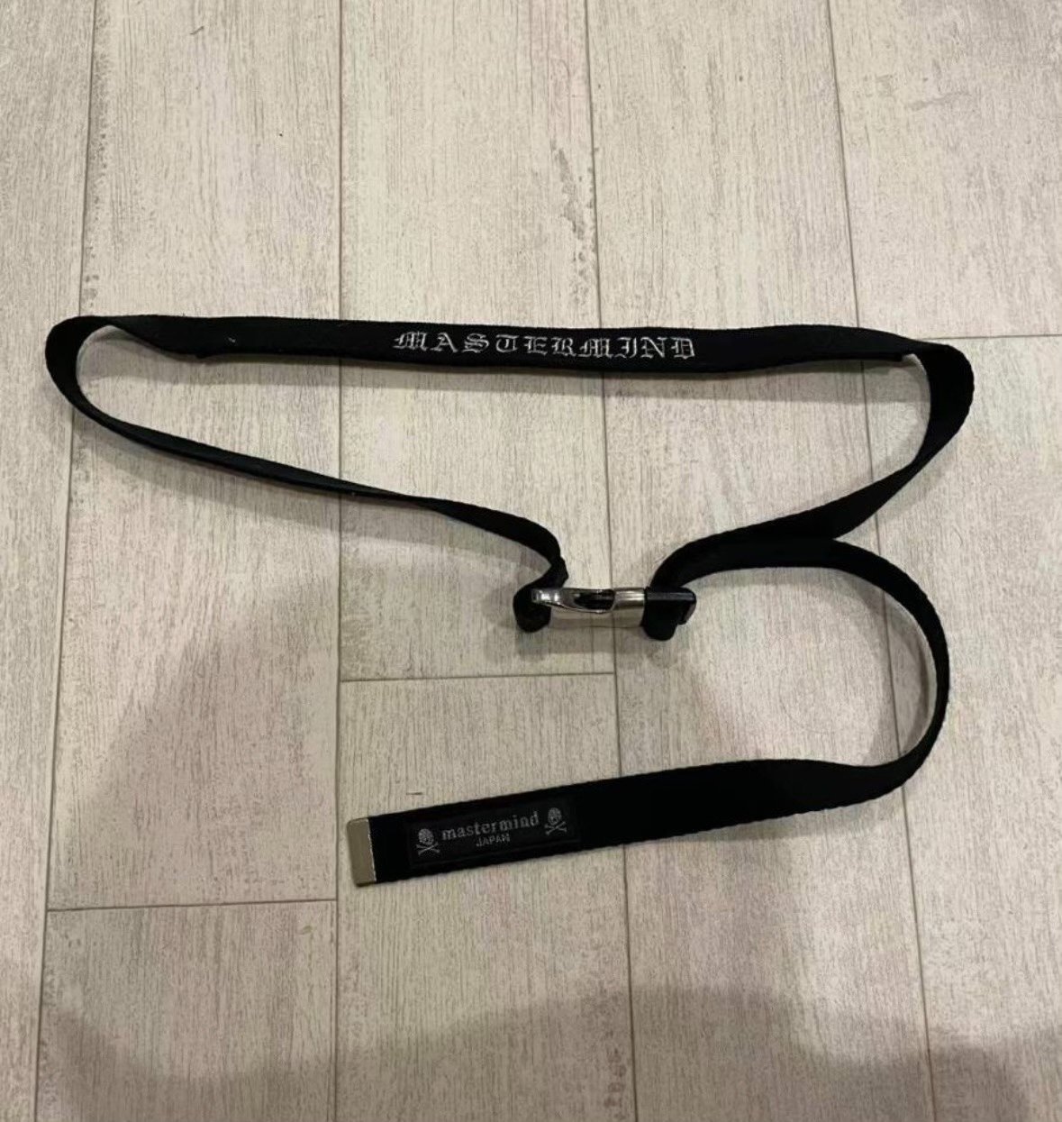 Mastermind Japan Embroidered Belt