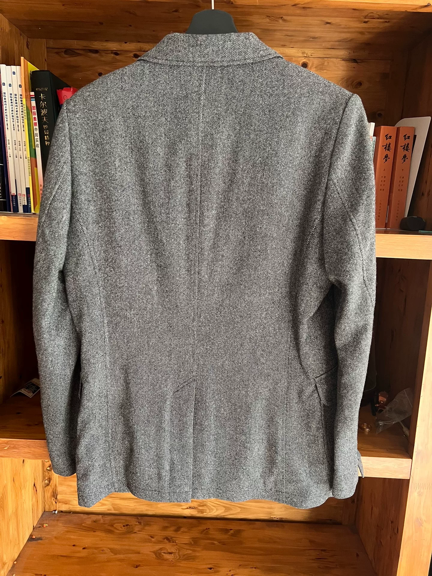 visvim Early Wool Cashmere Suit Jacket — back