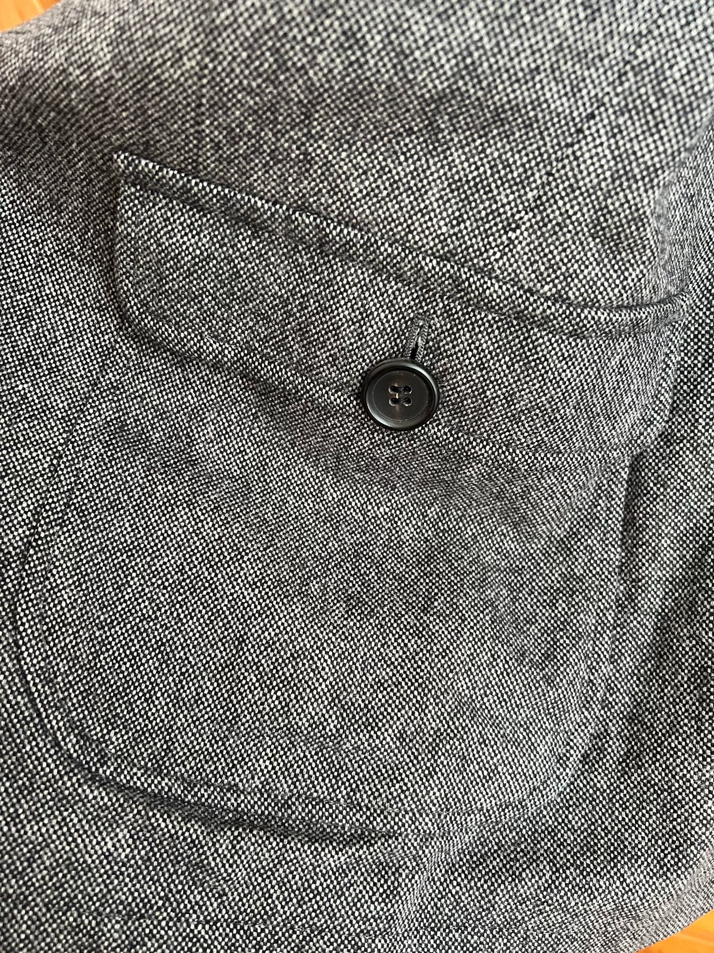 visvim Early Wool Cashmere Suit Jacket — detail
