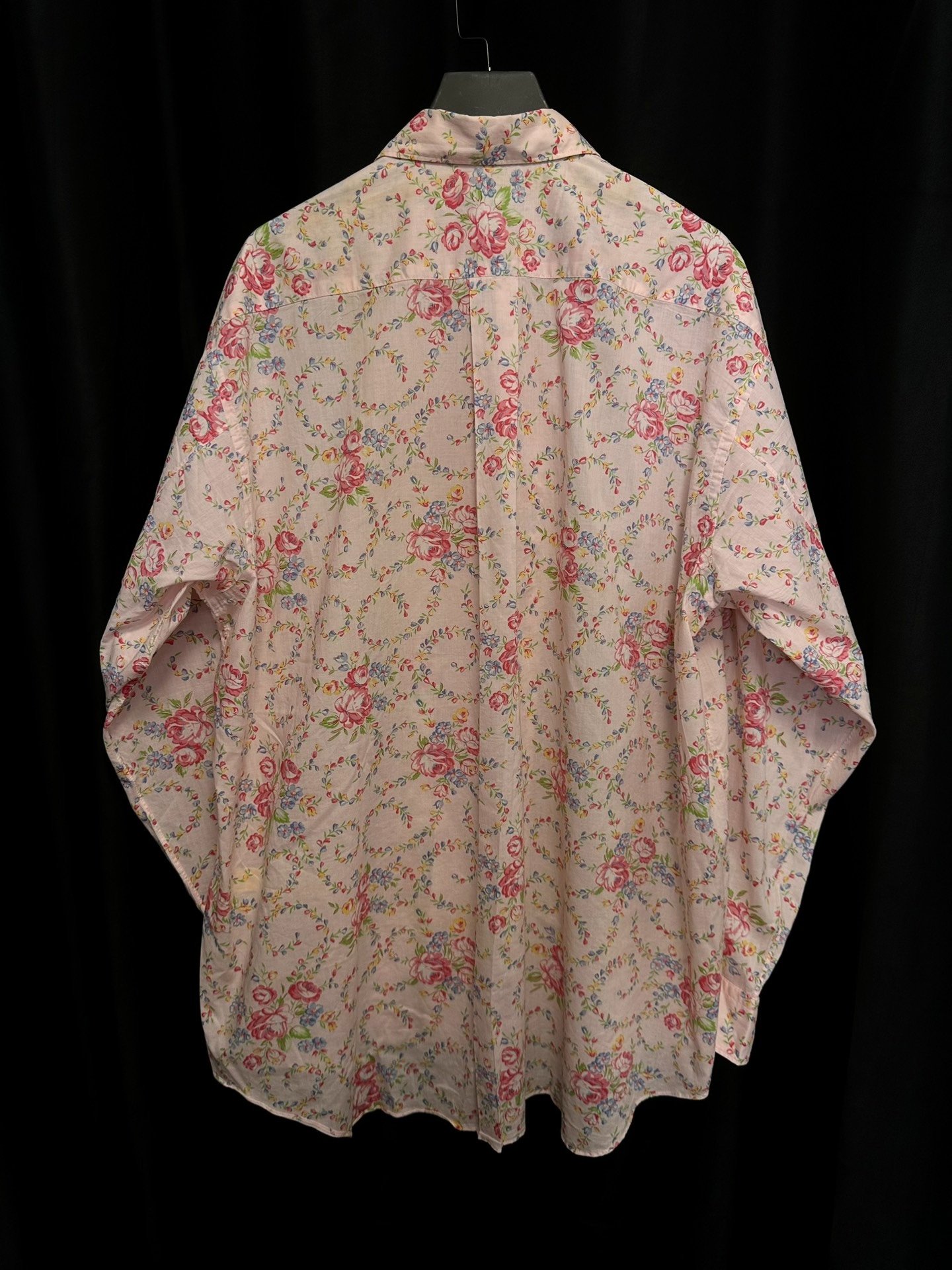 Comme des Garçons 1990s Runway Flower Shirt — front