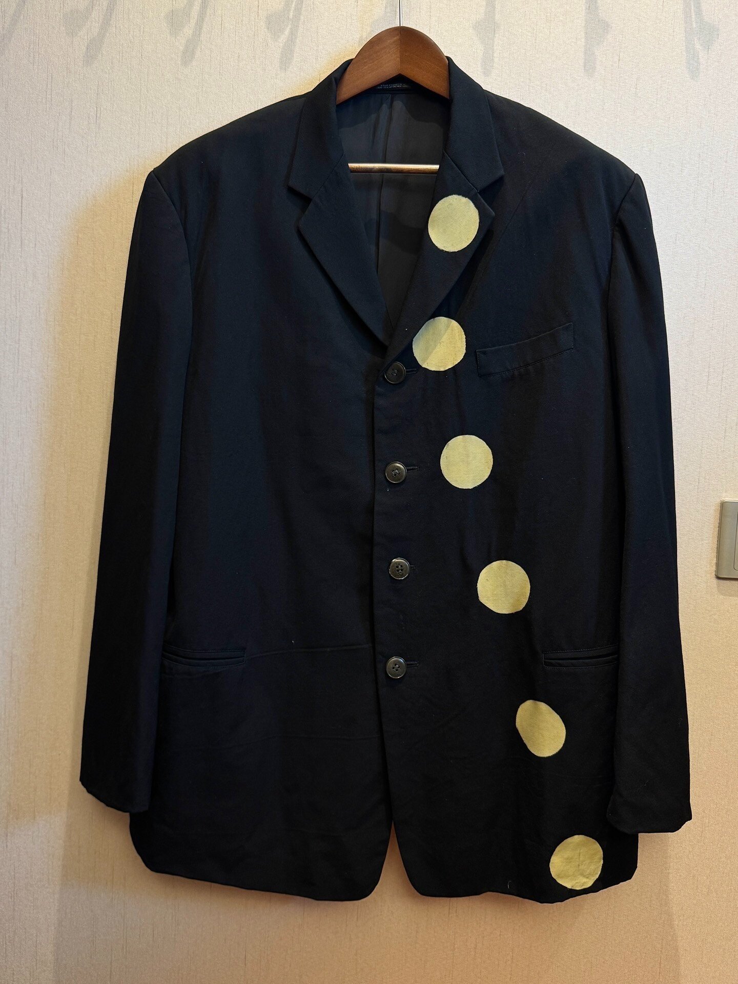 Yohji Yamamoto 96AW Moon Discharge Suit