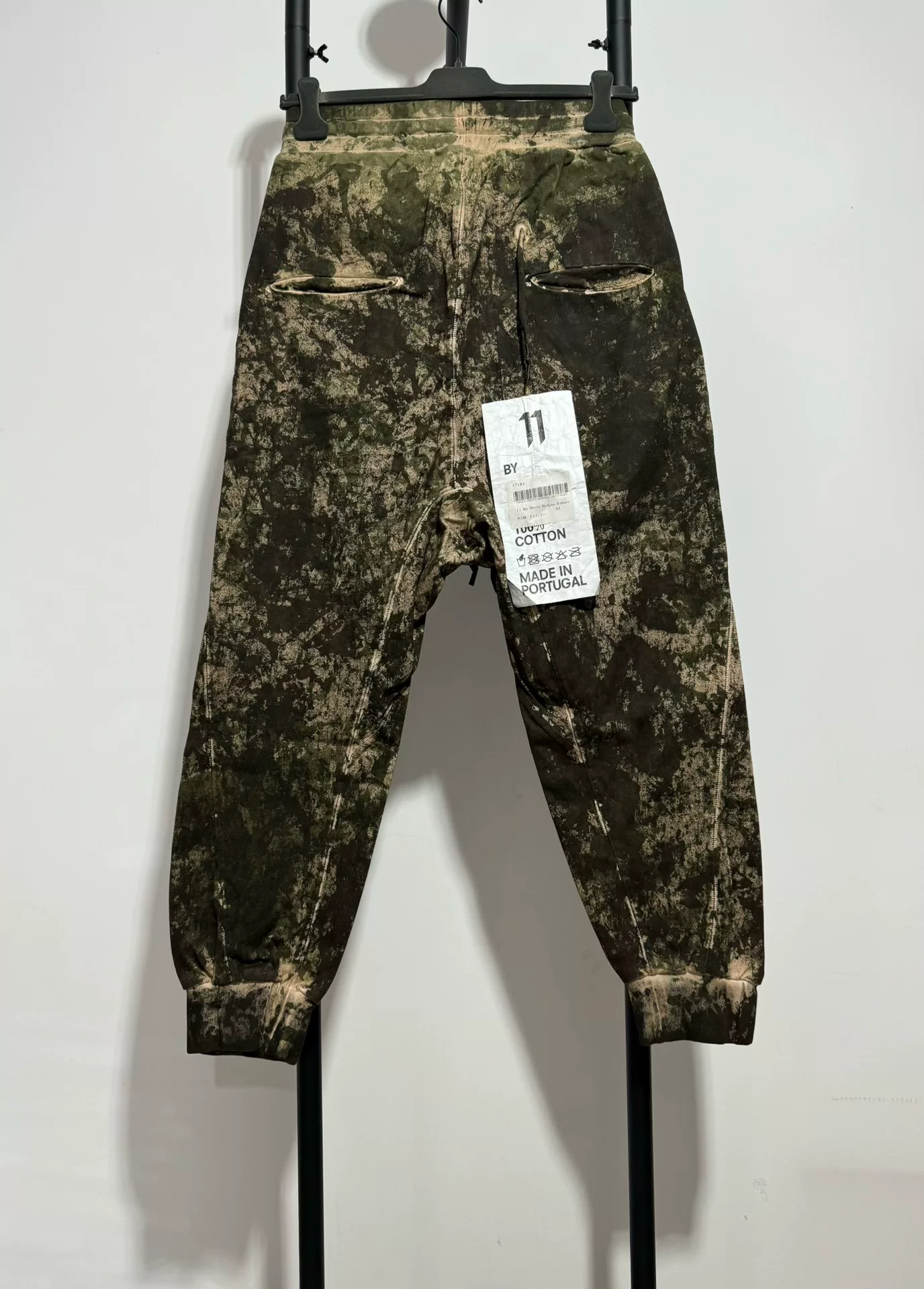 11 by BBS Dark Camo Sweatpants — front