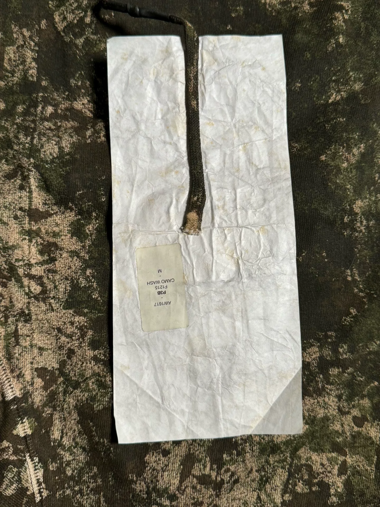 11 by BBS Dark Camo Sweatpants — back