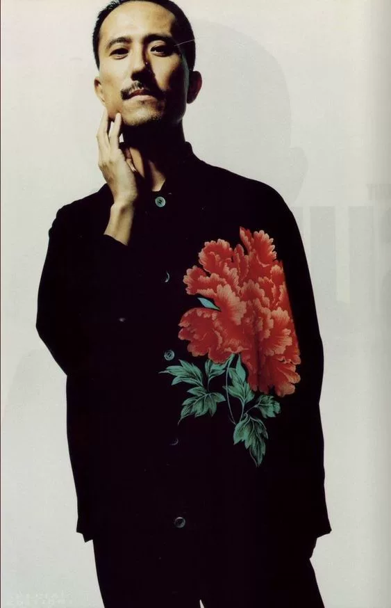 Yohji Yamamoto x Hayashi 05AW Peony Shirt — detail
