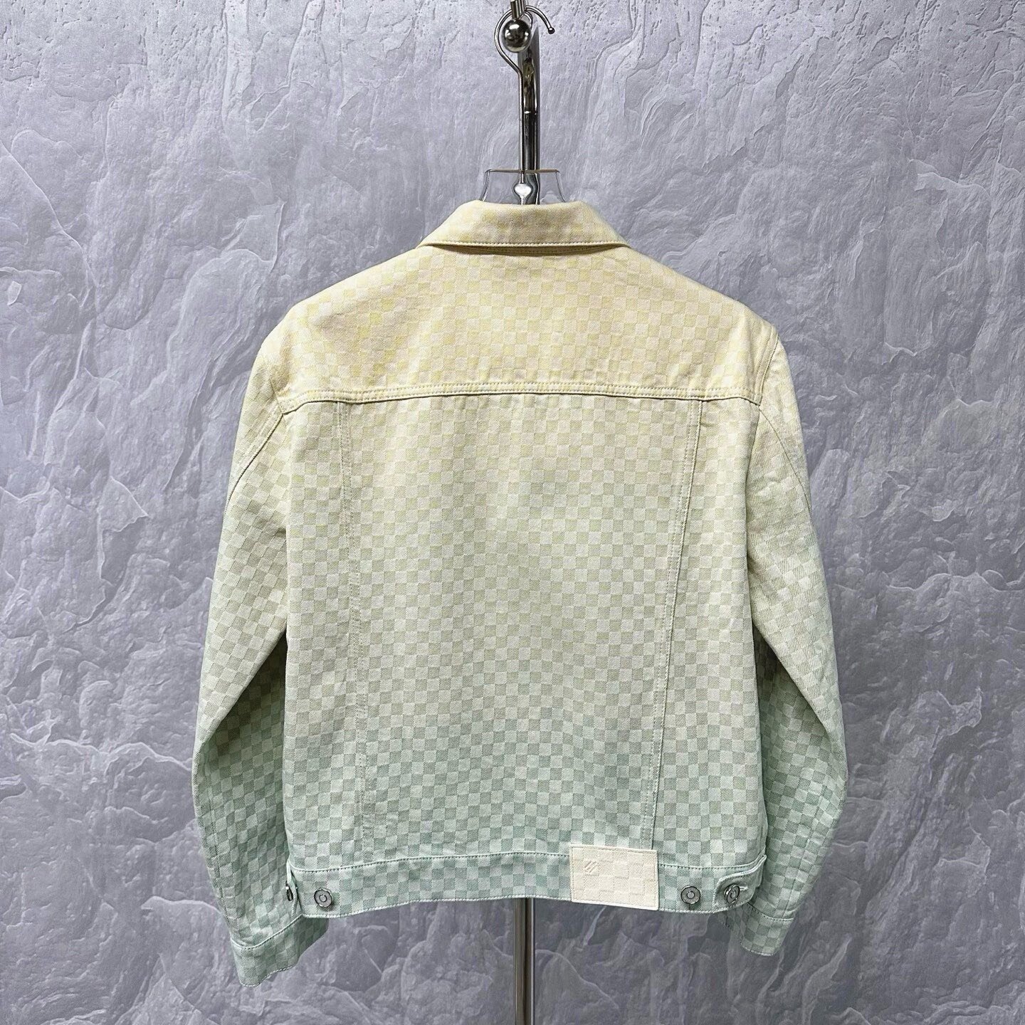 Louis Vuitton Gradient Damier Denim Jacket — back