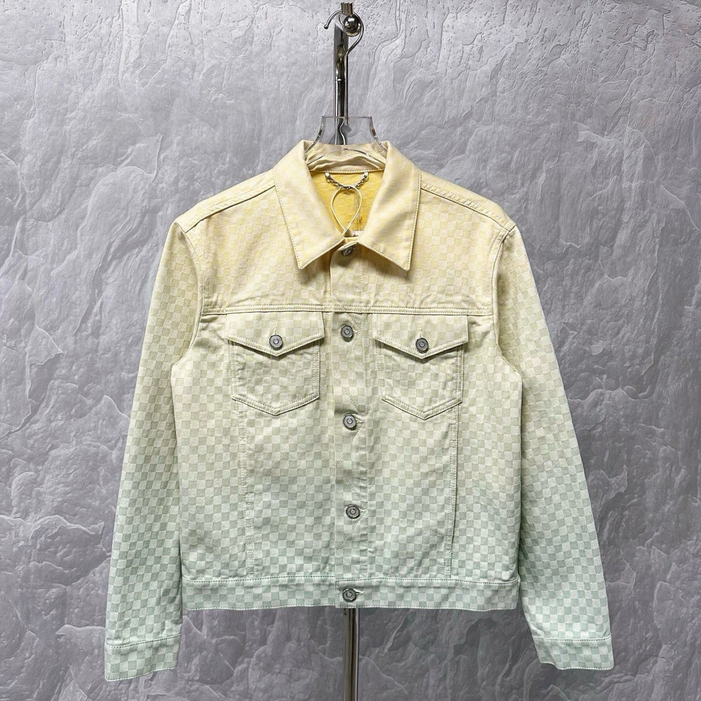Louis Vuitton Gradient Damier Denim Jacket