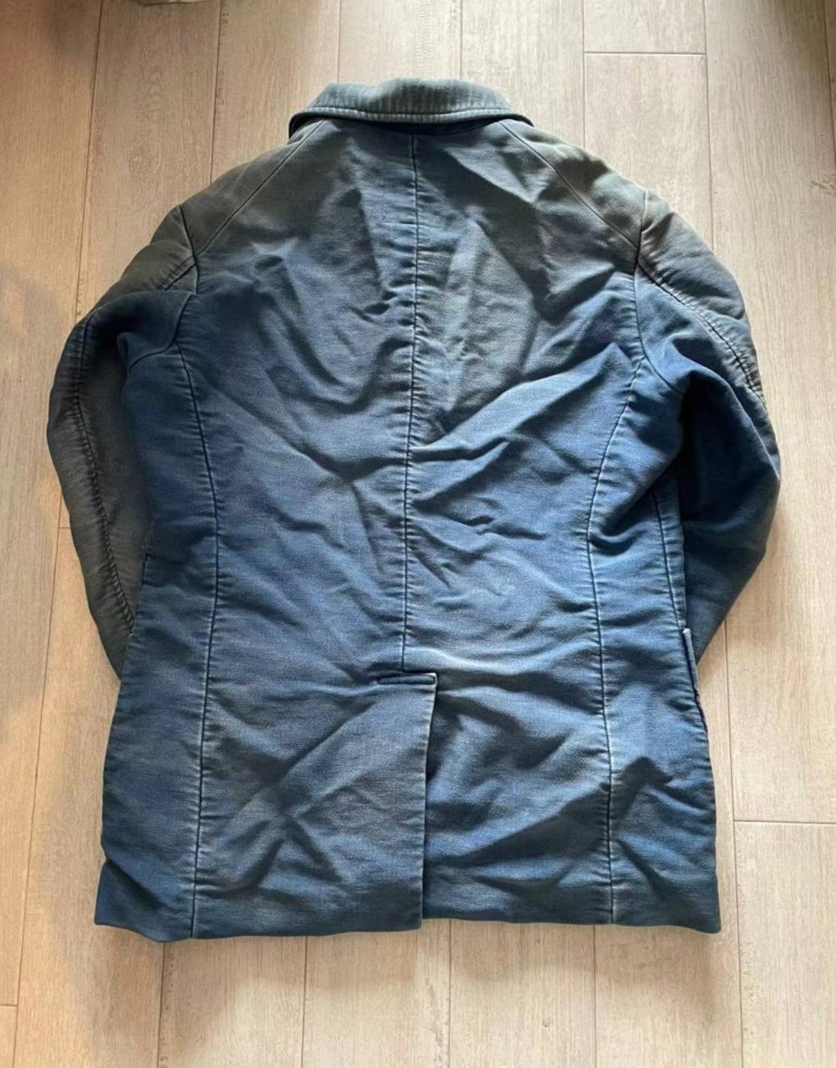 VISVIM POTOMAC JKT DMGD MOLE SKIN — front