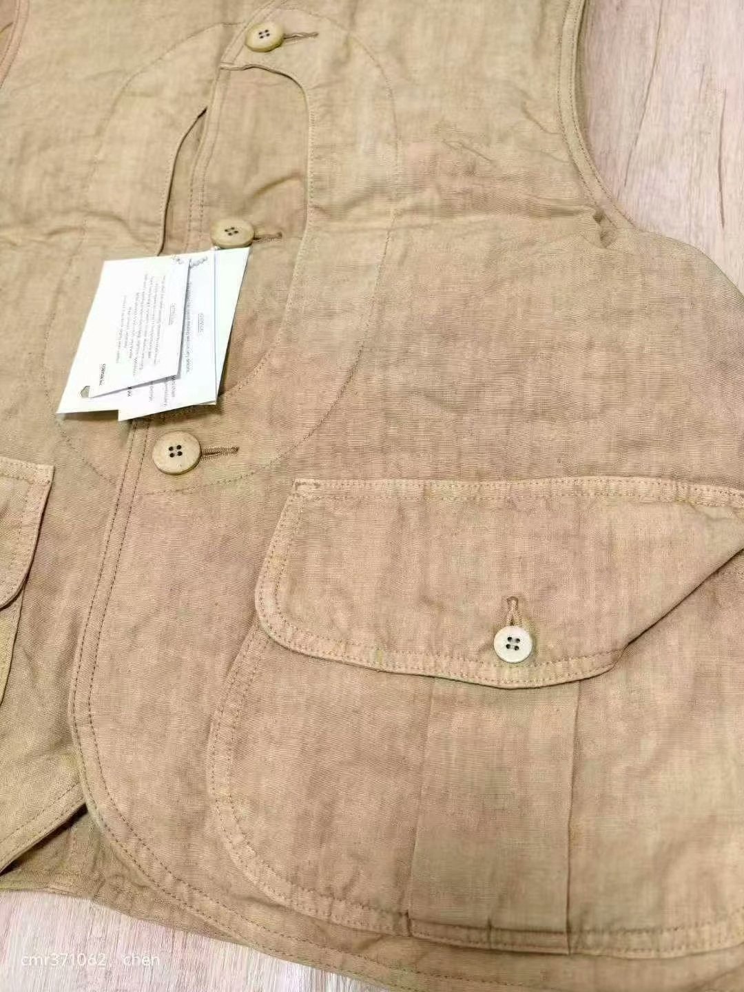 VISVIM 24AW GUSTO DOWN VEST — detail