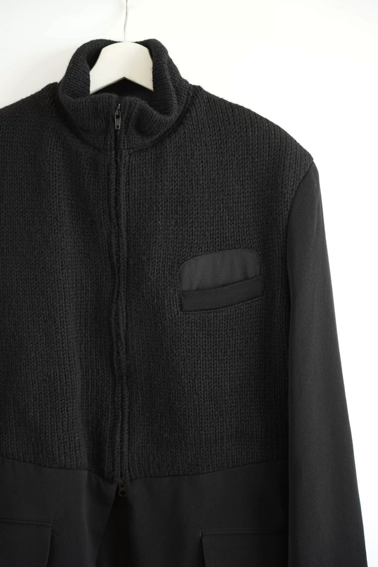 Yohji Yamamoto 07AW Zip Tailcoat — label