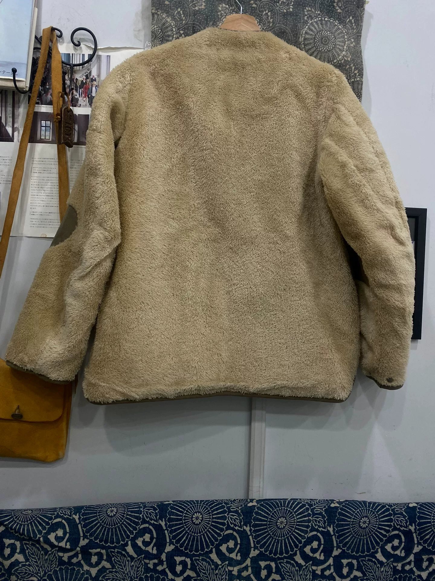 VISVIM 22AW Contrary Dept Beige Liner Jkt — back