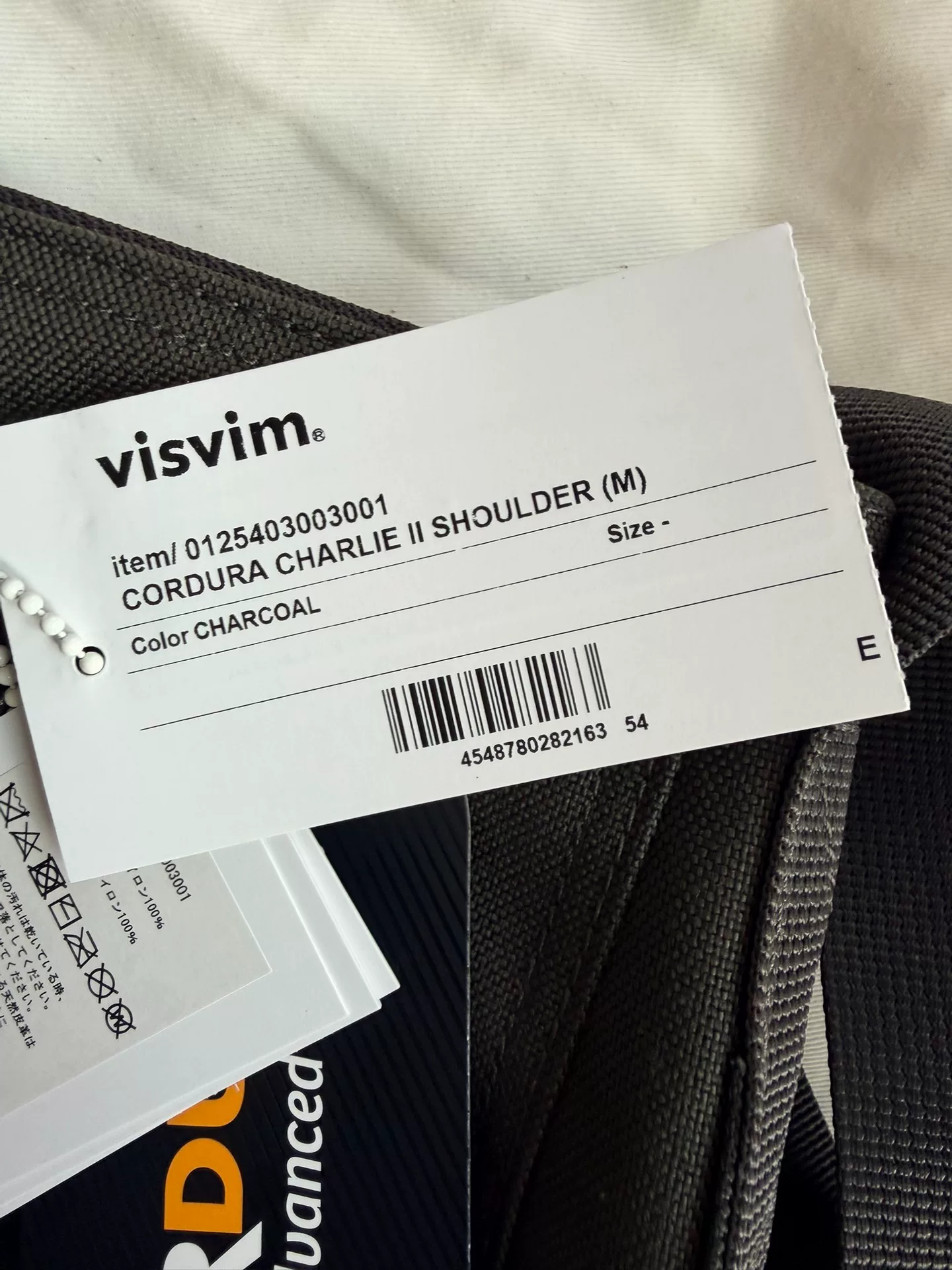 Visvim Cordura Charlie M Shoulder Bag — front