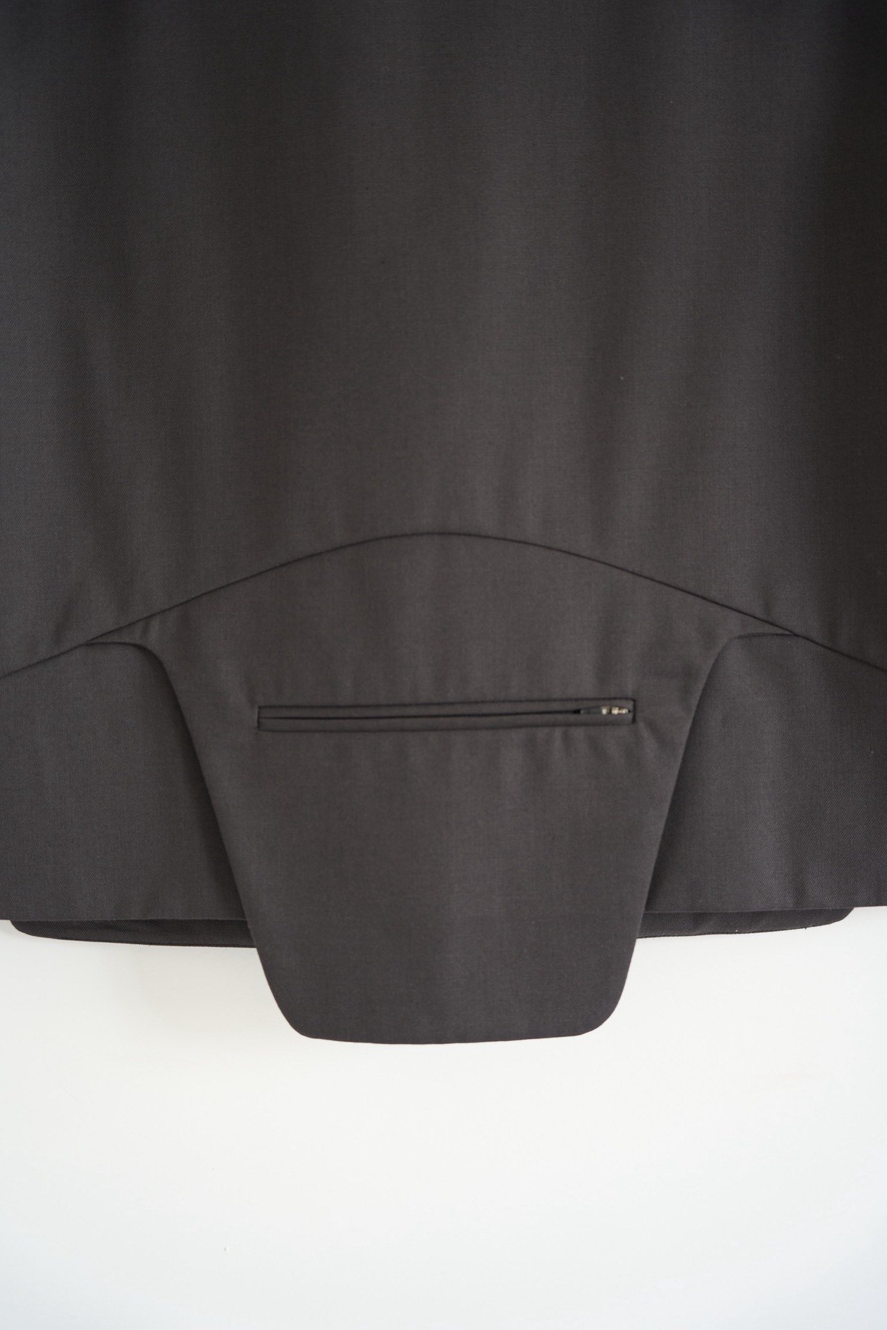 Common Divisor Multi-Pocket Gray Vest — back