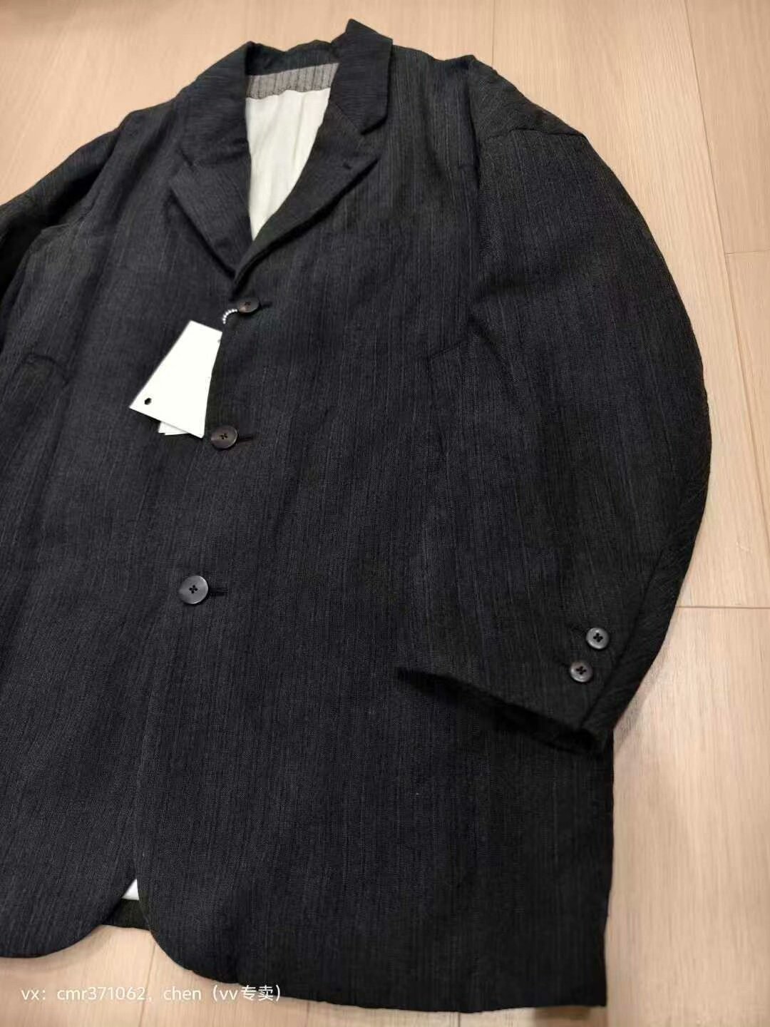 VISVIM 21SS Galen Wool Herringbone Jkt — detail
