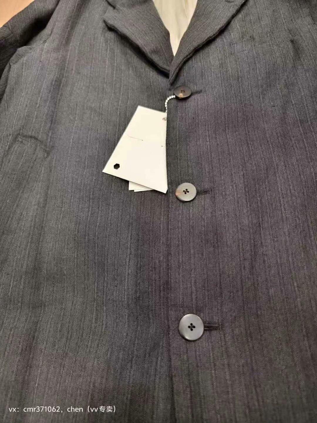 VISVIM 21SS Galen Wool Herringbone Jkt — back