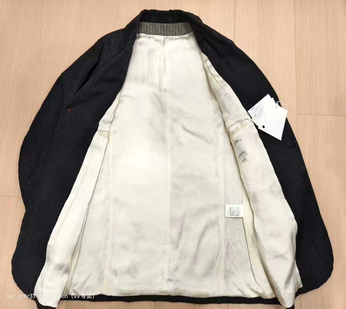 VISVIM 21SS Galen Wool Herringbone Jkt — label