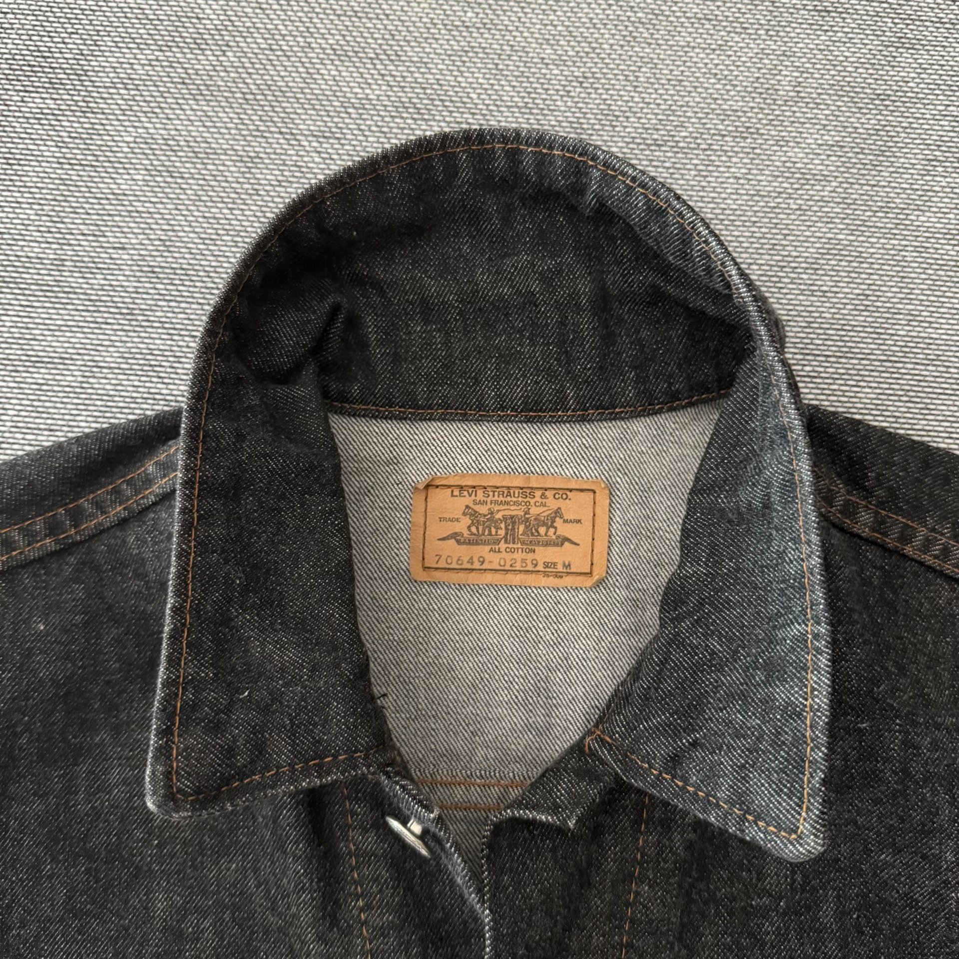 Levi's LVC70649 J02 Denim Jacket — detail