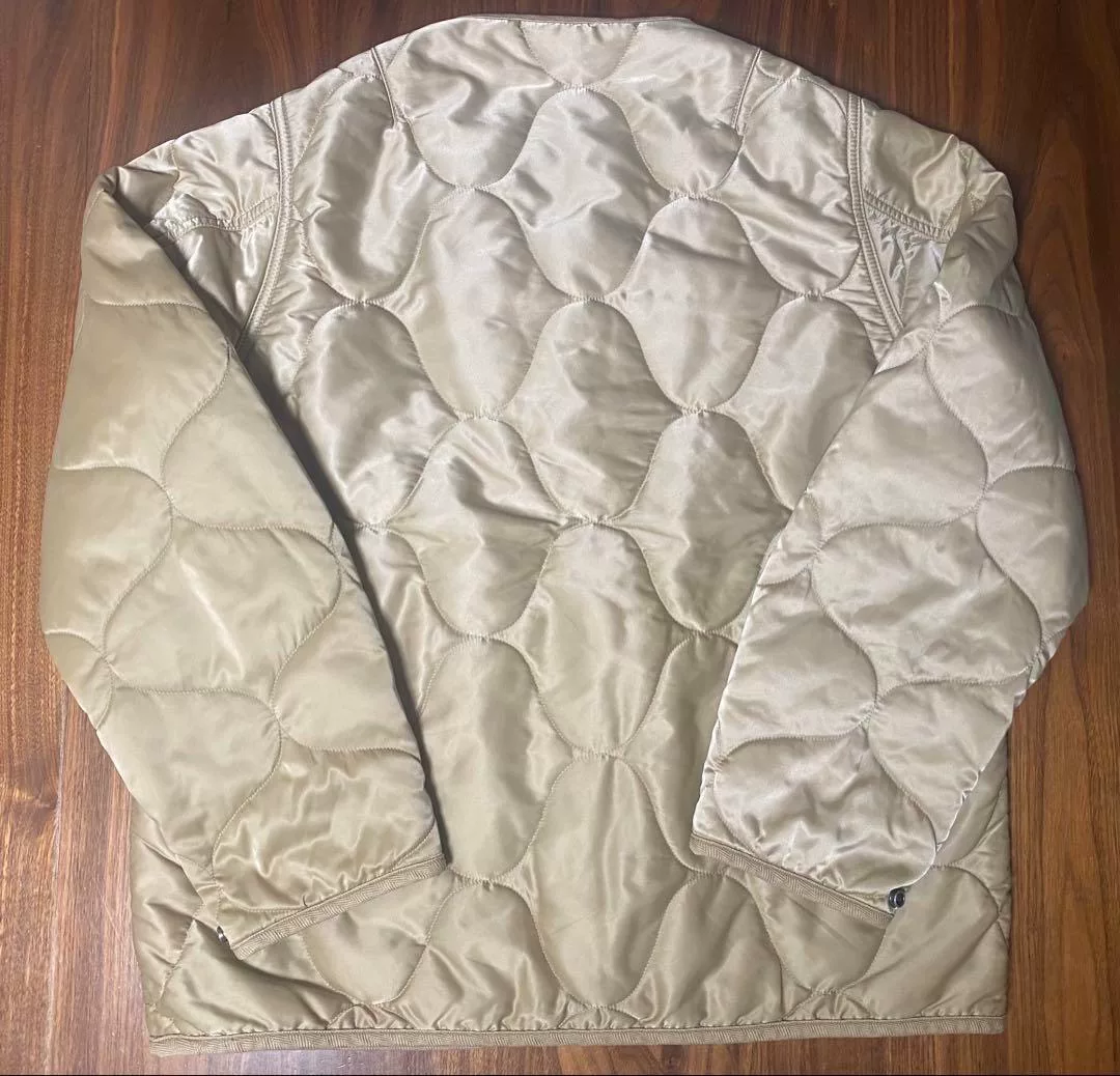 visvim 19aw IRIS LINER Quilted Jacket — label