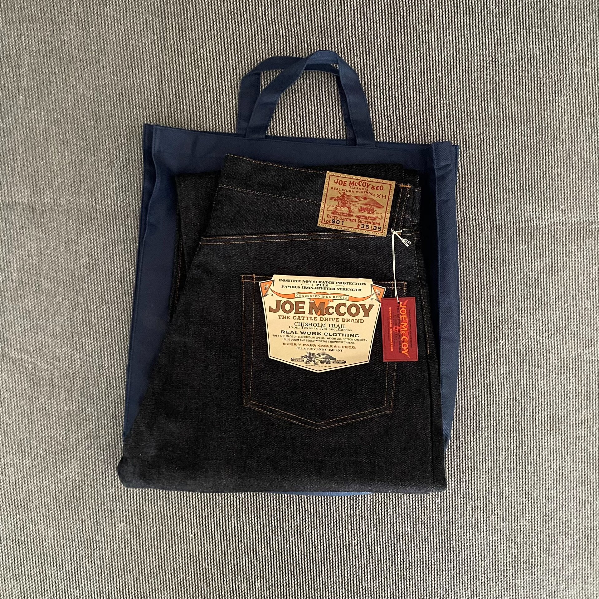 Joe Mccoy 901 Raw Denim Jeans