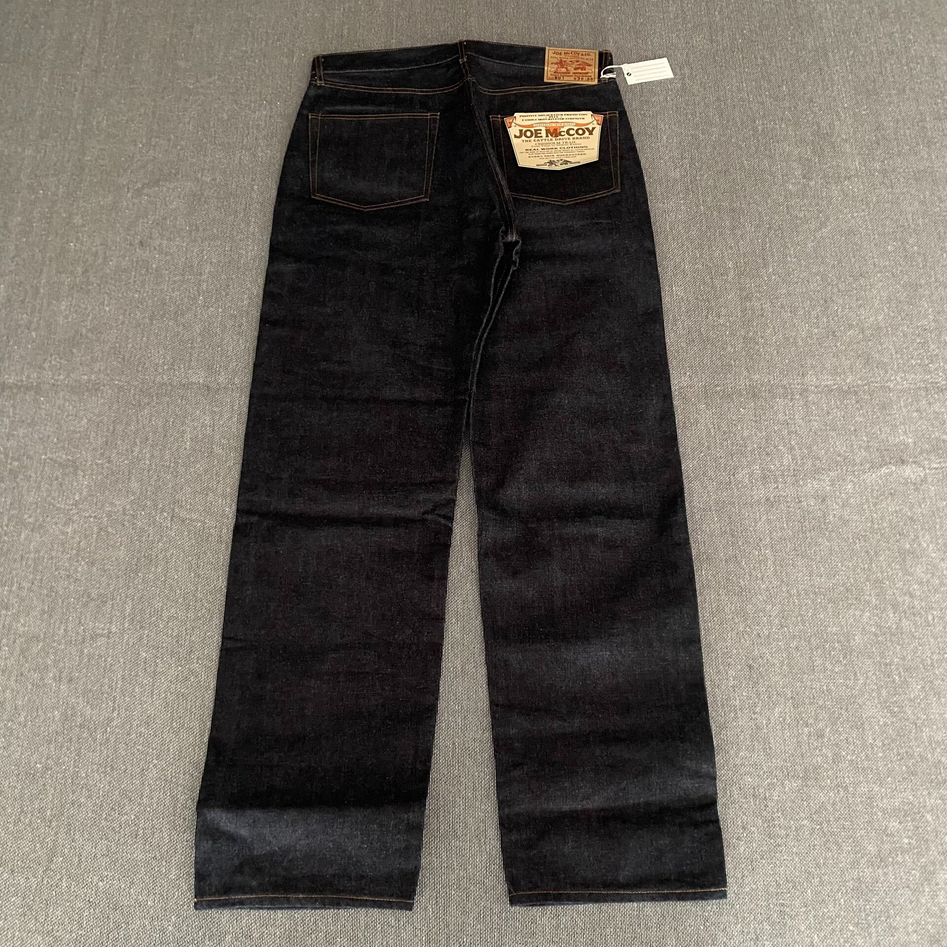Joe Mccoy 901 Raw Denim Jeans — detail