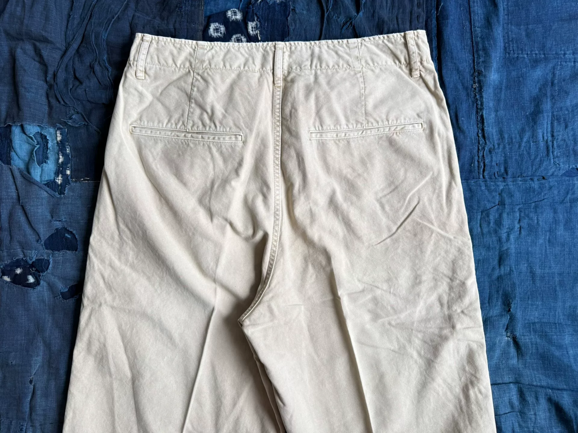 VISVIM 25AW EX WIDE CHINO PANTS — back