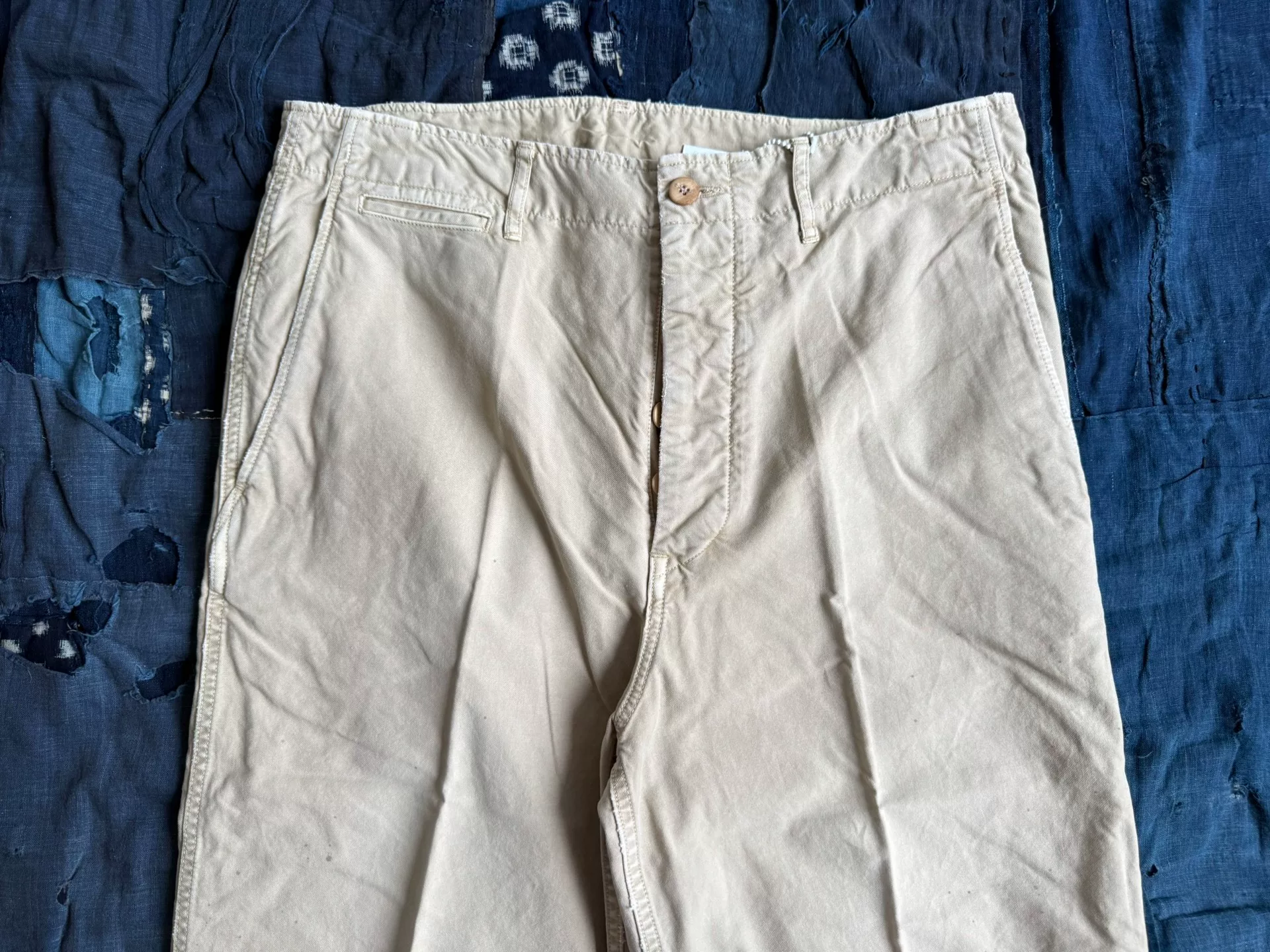 VISVIM 25AW EX WIDE CHINO PANTS — detail