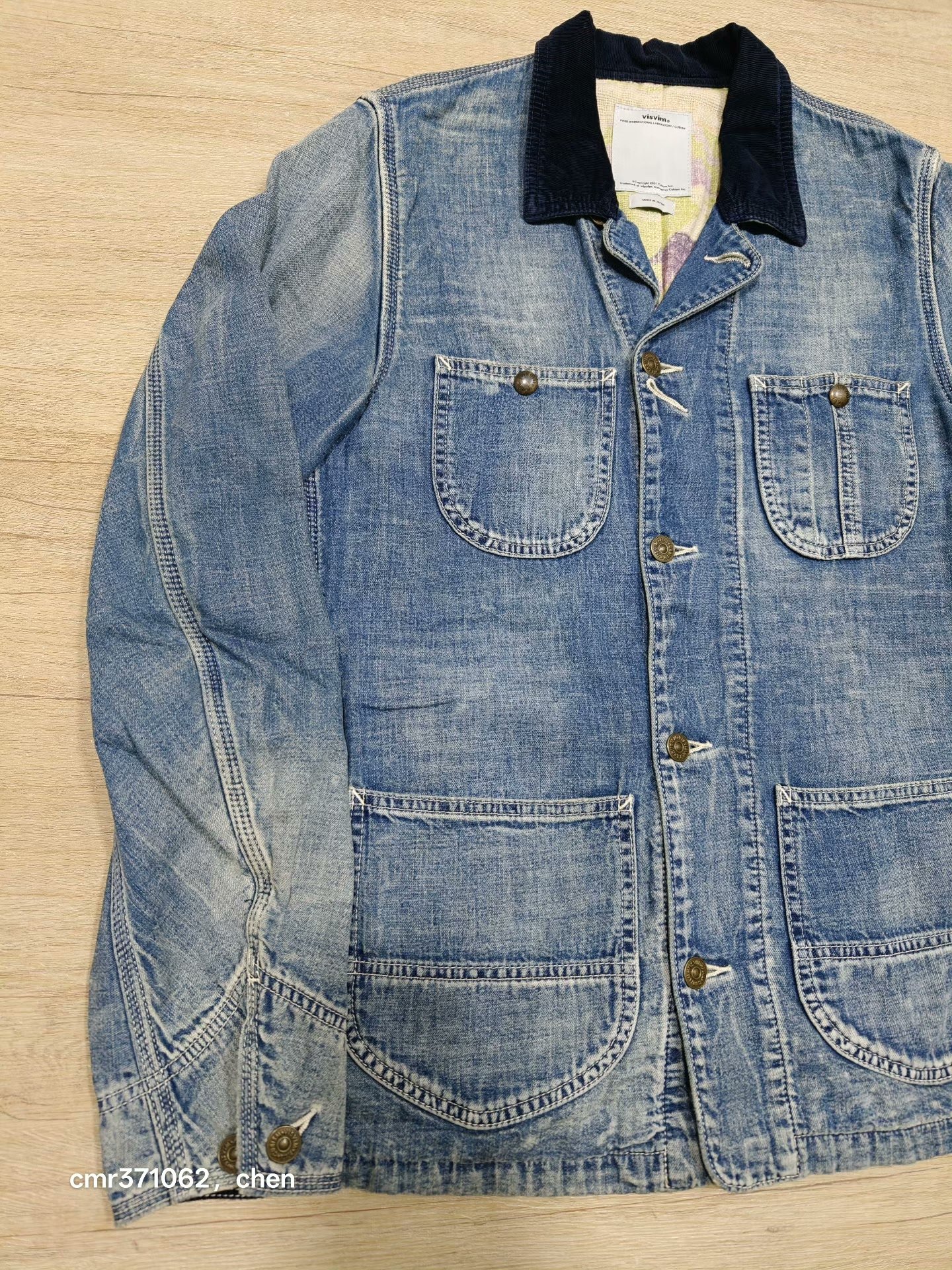 Visvim Social Sculpture Damaged Coverall — front