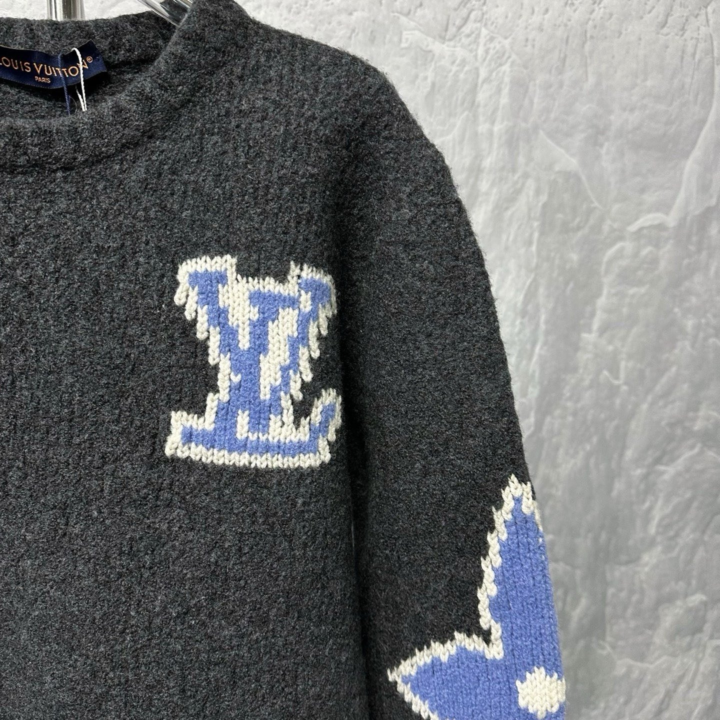 Louis Vuitton SS25 Ski Clover Knit Sweater — back