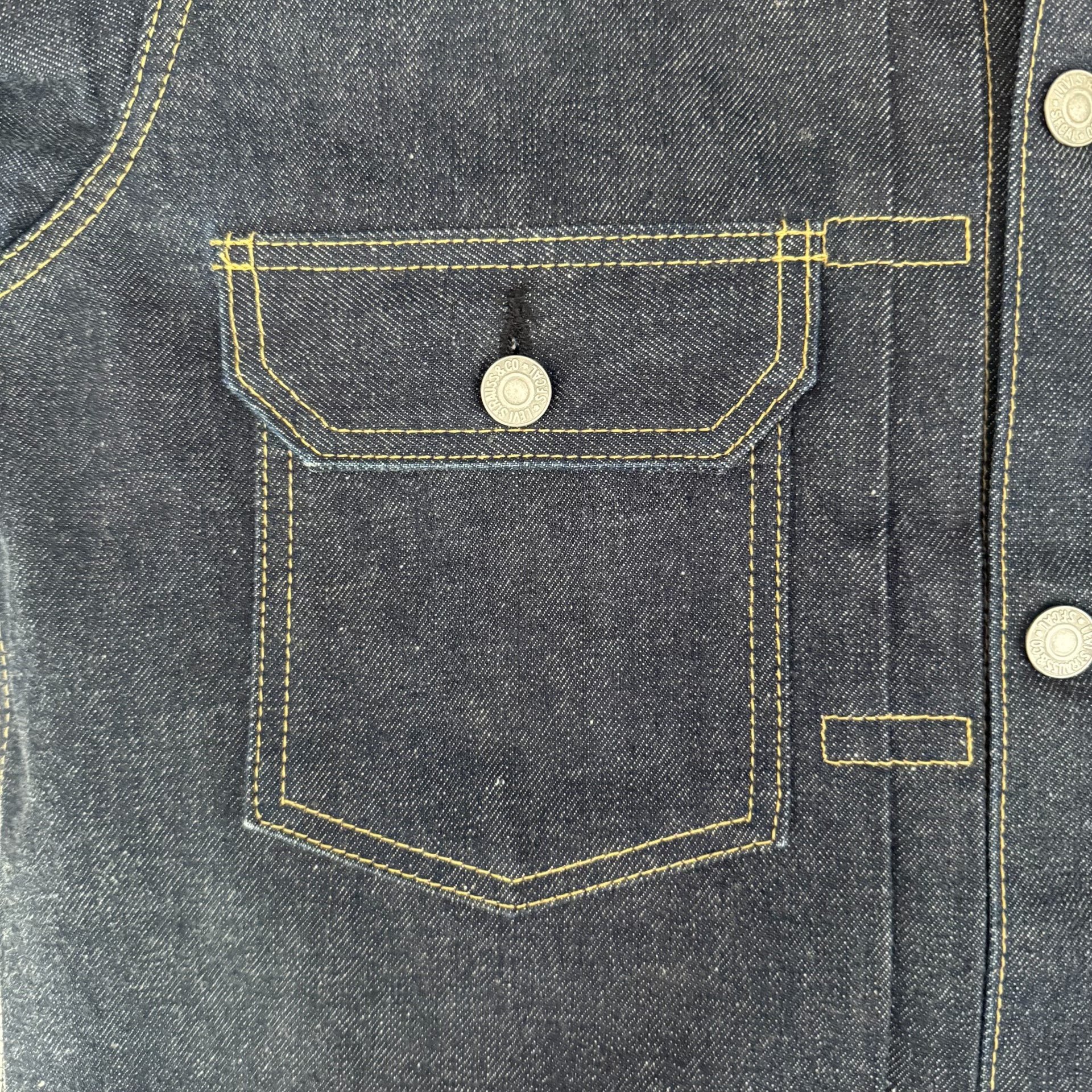 Levi's LVC507 J22 Denim Jacket — label
