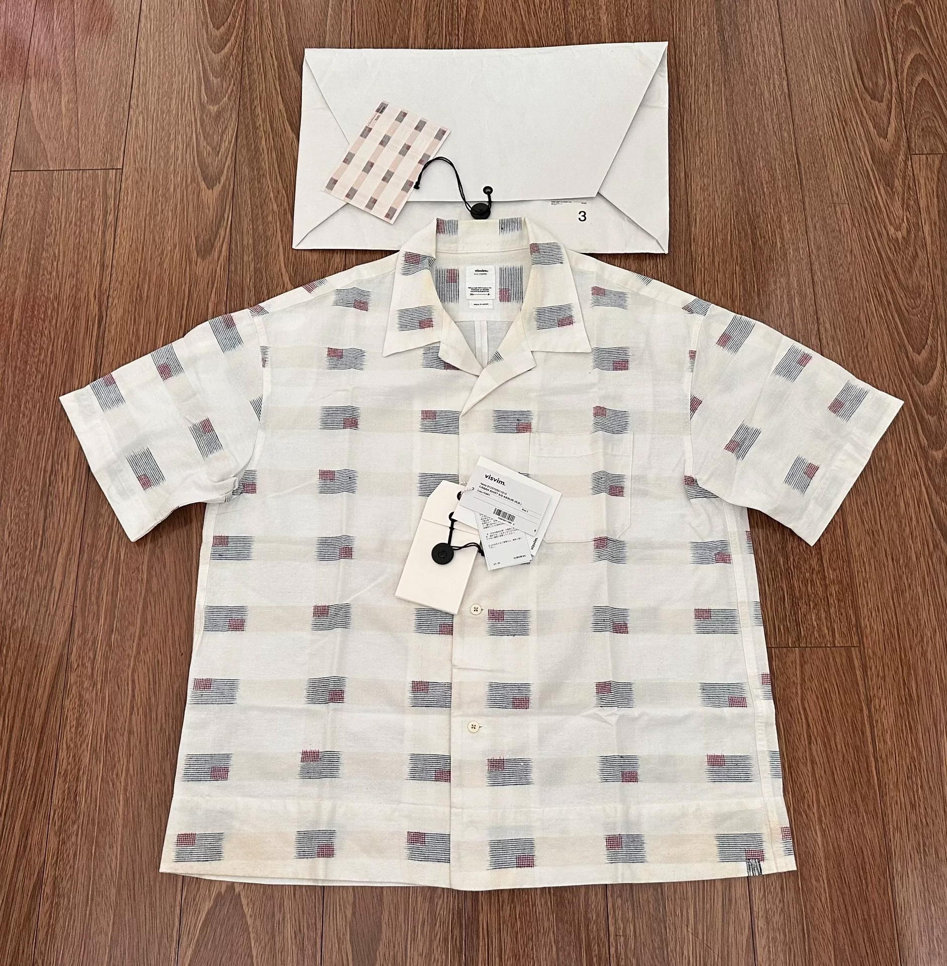 VISVIM CABAN SHIRT S/S KASURI