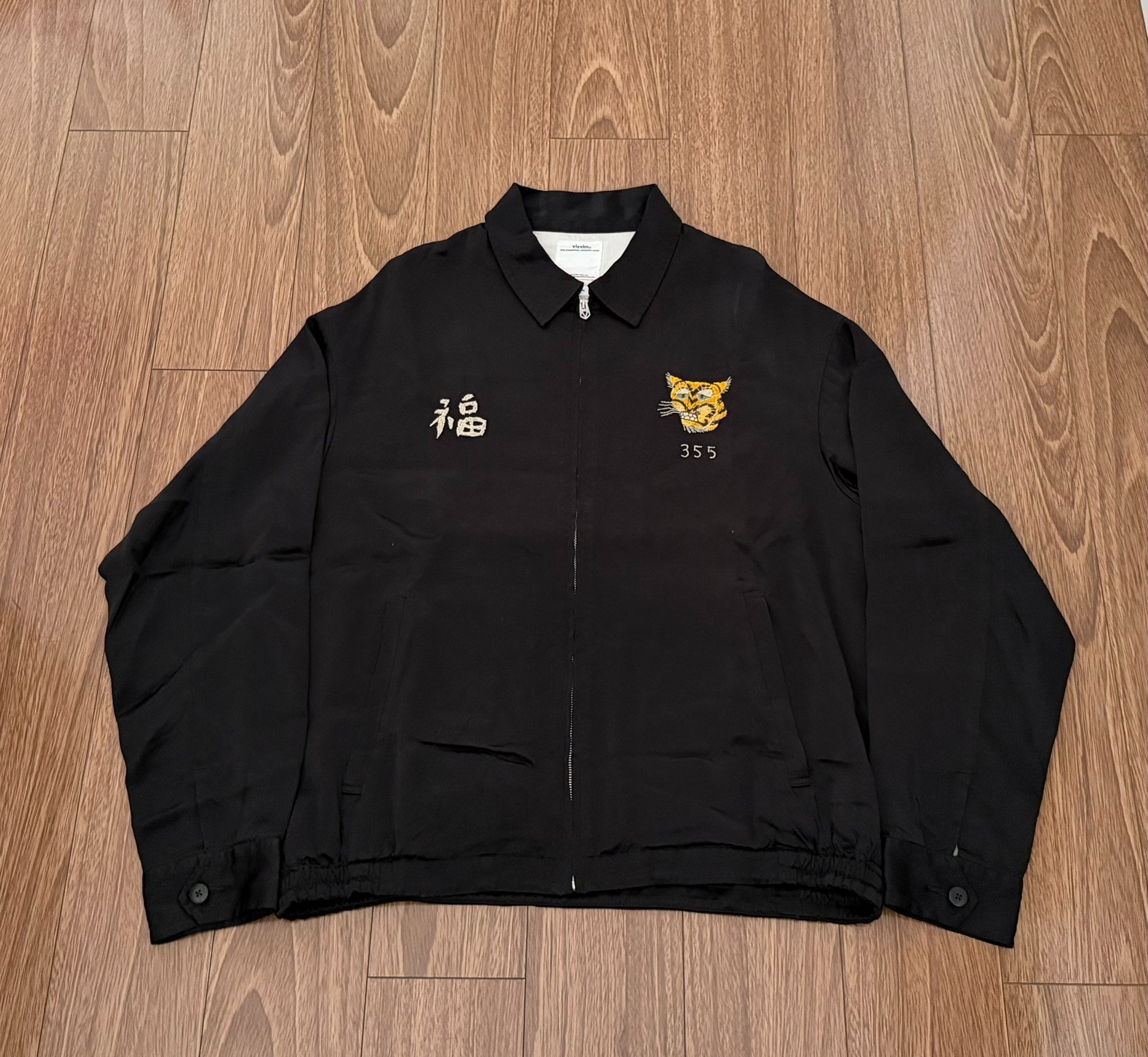 Visvim 21SS Red Sun Souvenir Tiger Embroidery Jacket
