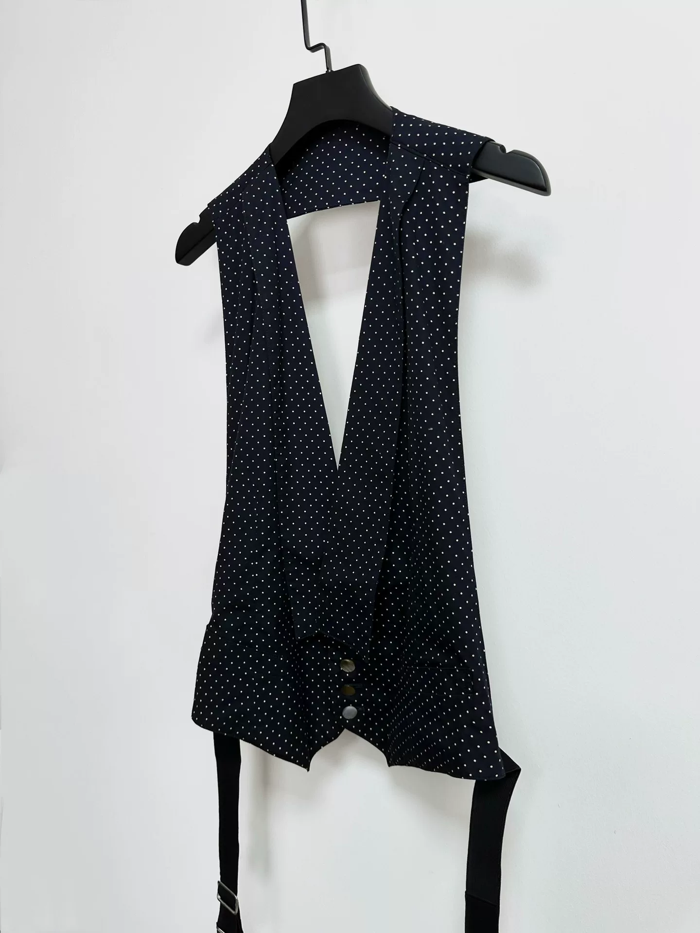 Comme des Garçons 89SS Polka Dot Vest — front