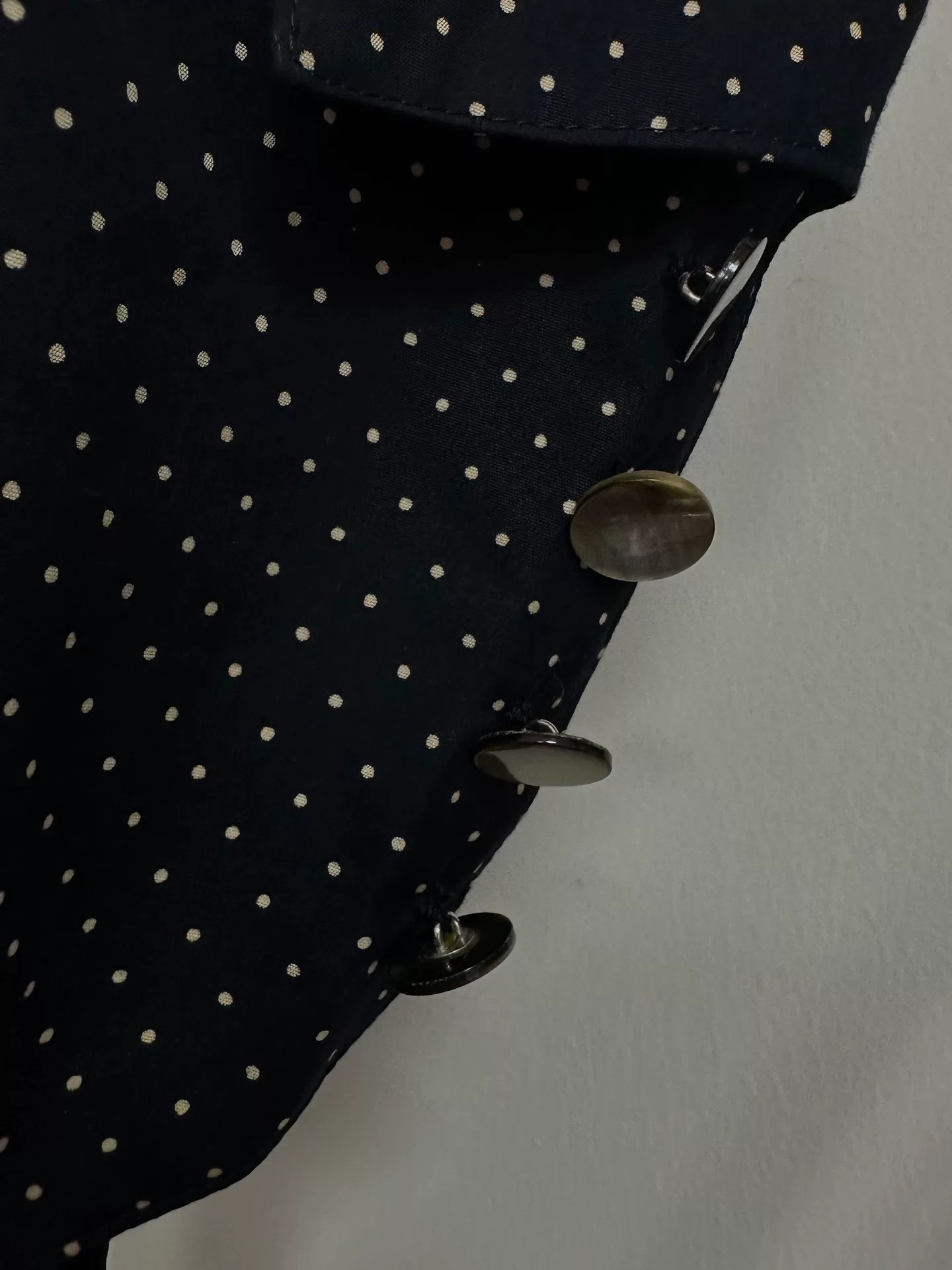 Comme des Garçons 89SS Polka Dot Vest — label