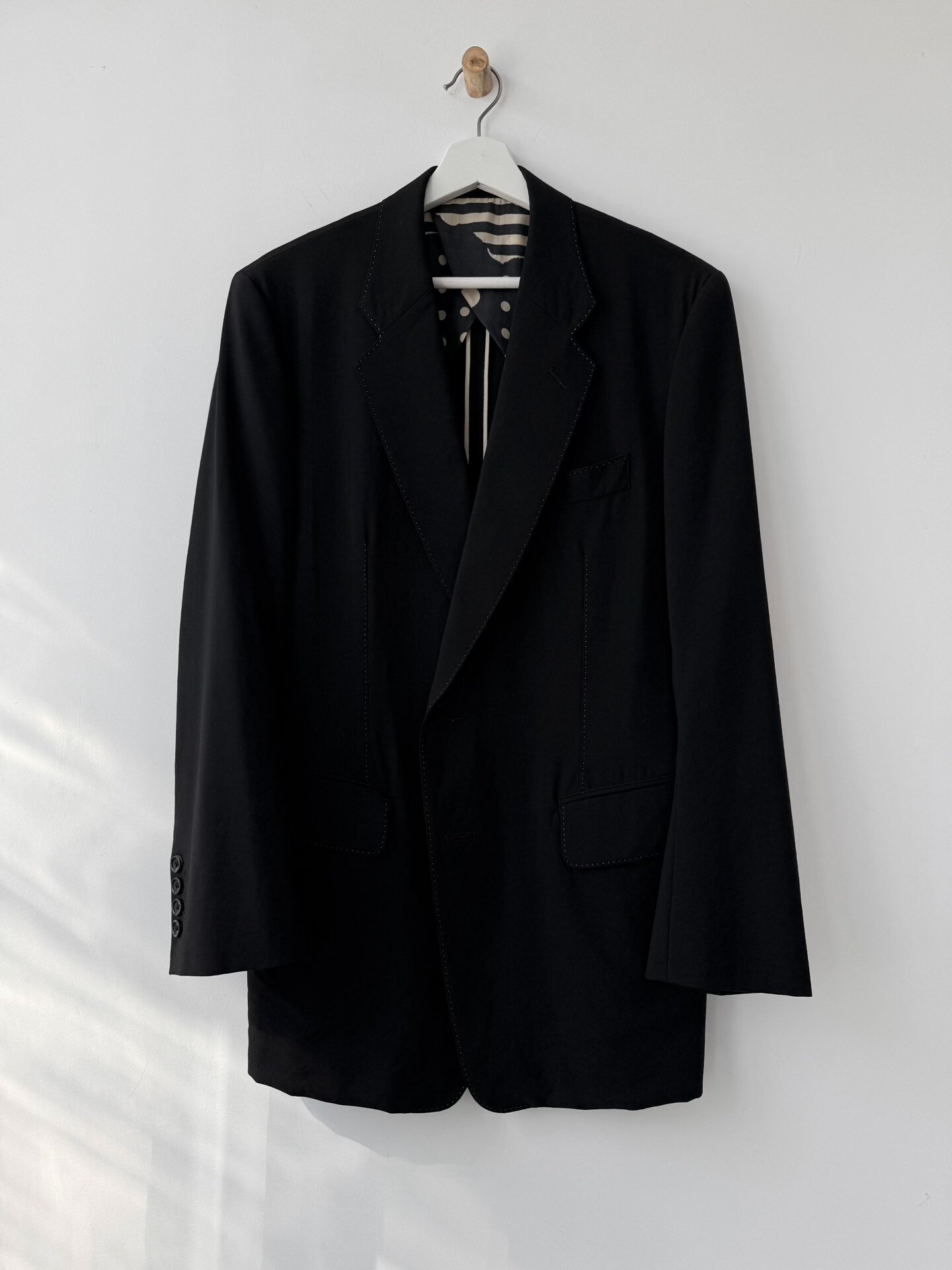 Yohji Yamamoto Y's Men's Wool Blazer