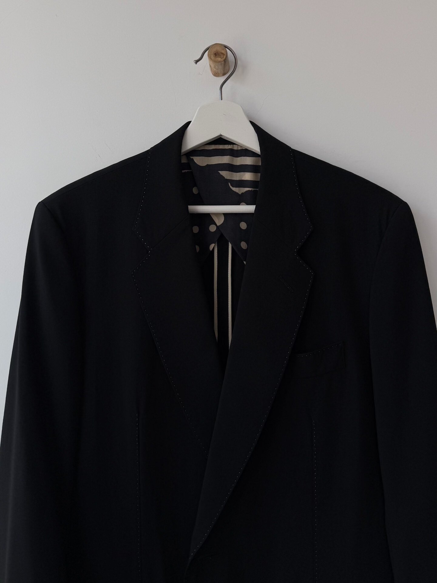 Yohji Yamamoto Y's Men's Wool Blazer — front