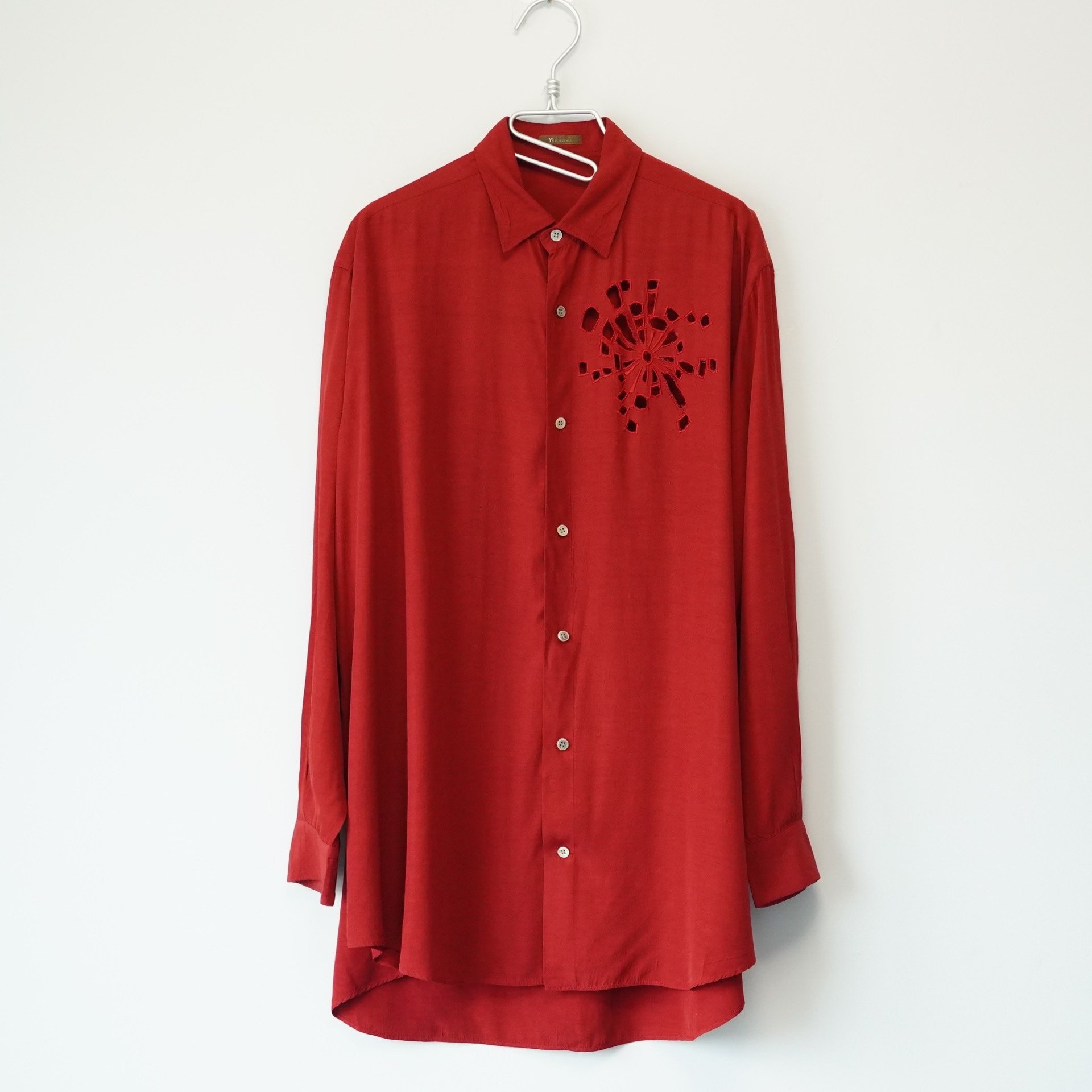 Yohji Yamamoto Firework Cutout Shirt