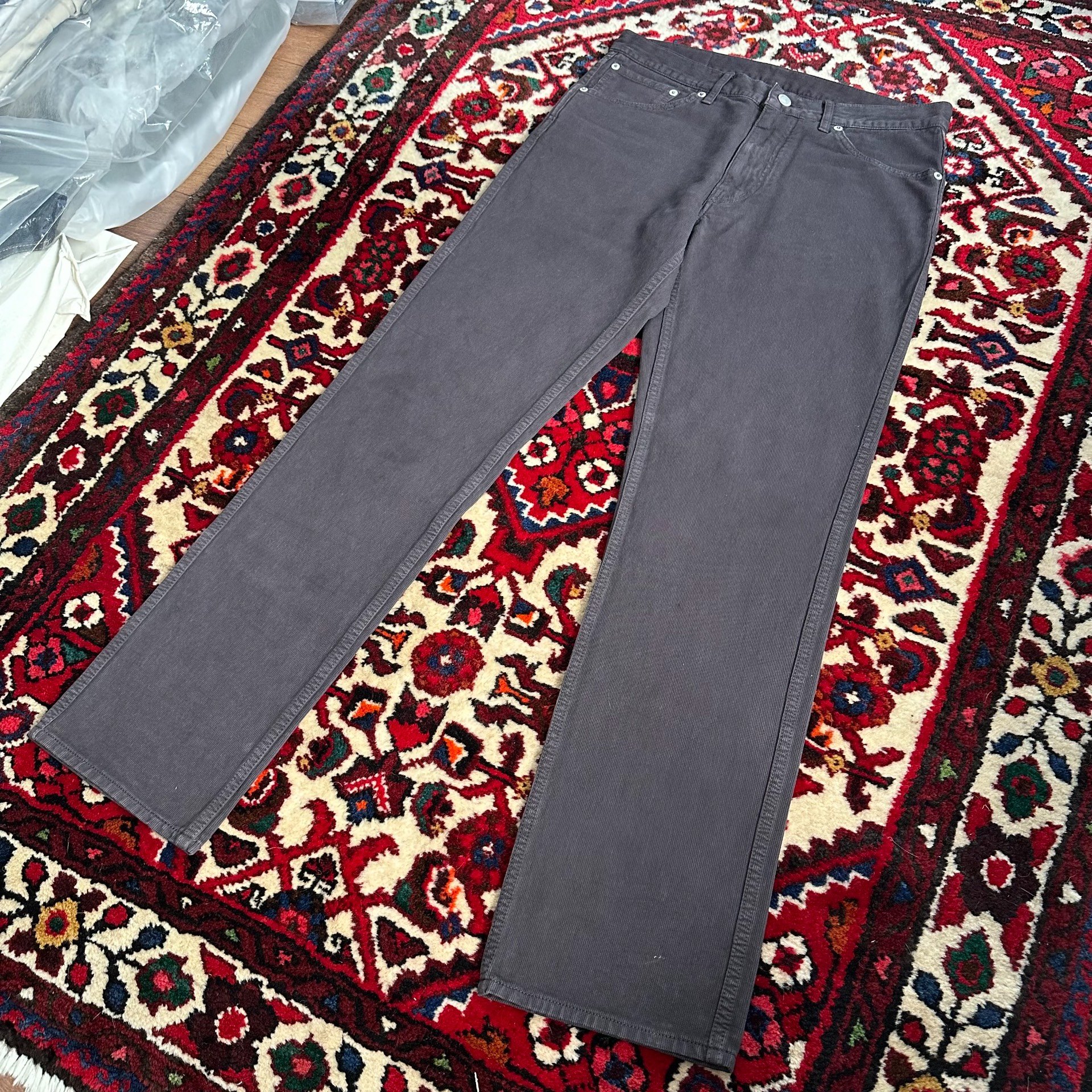 visvim 23ss fluxus 03 G.CORDS pants — label