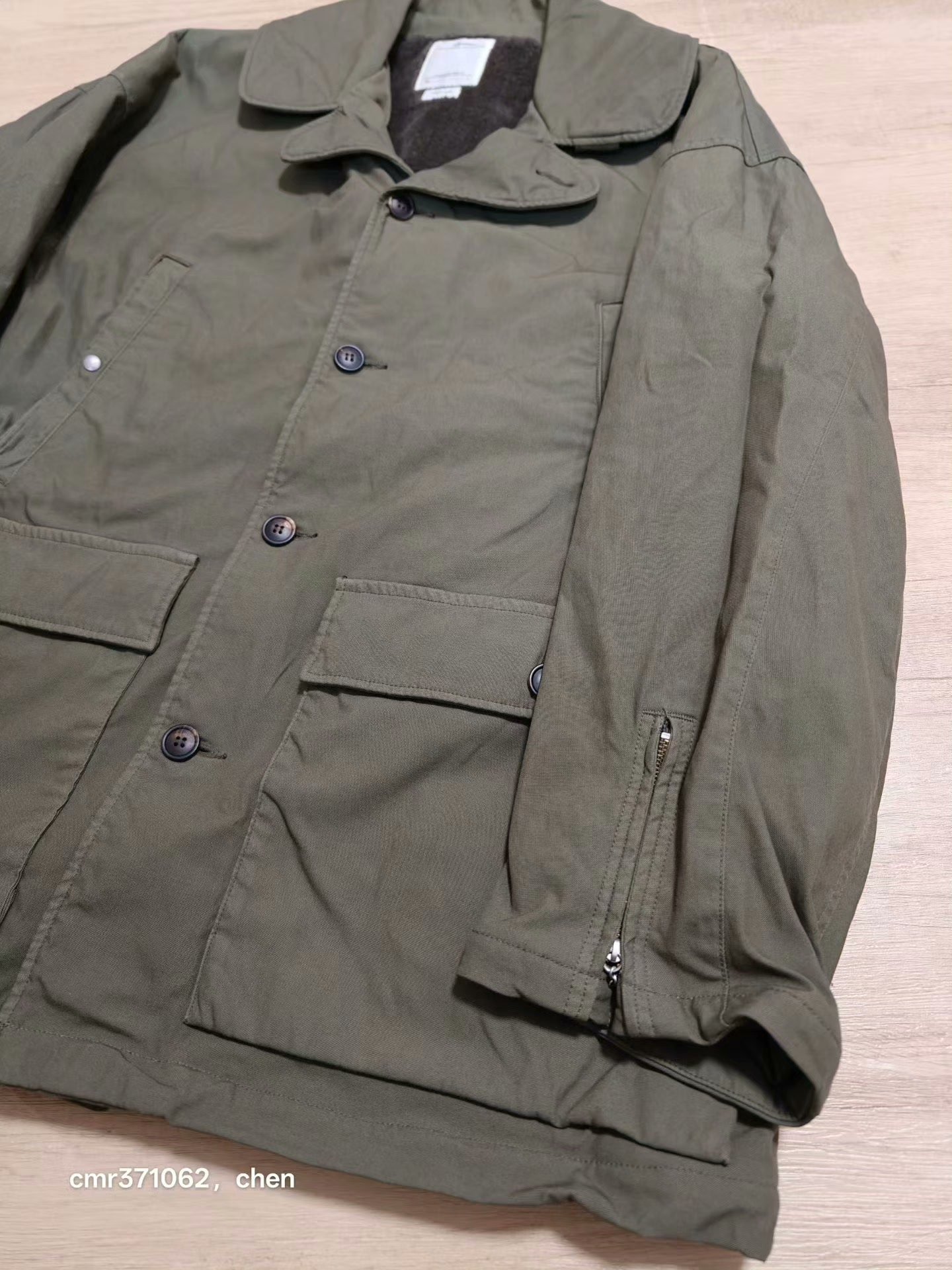 VISVIM 23SS PAYBACK COAT — detail