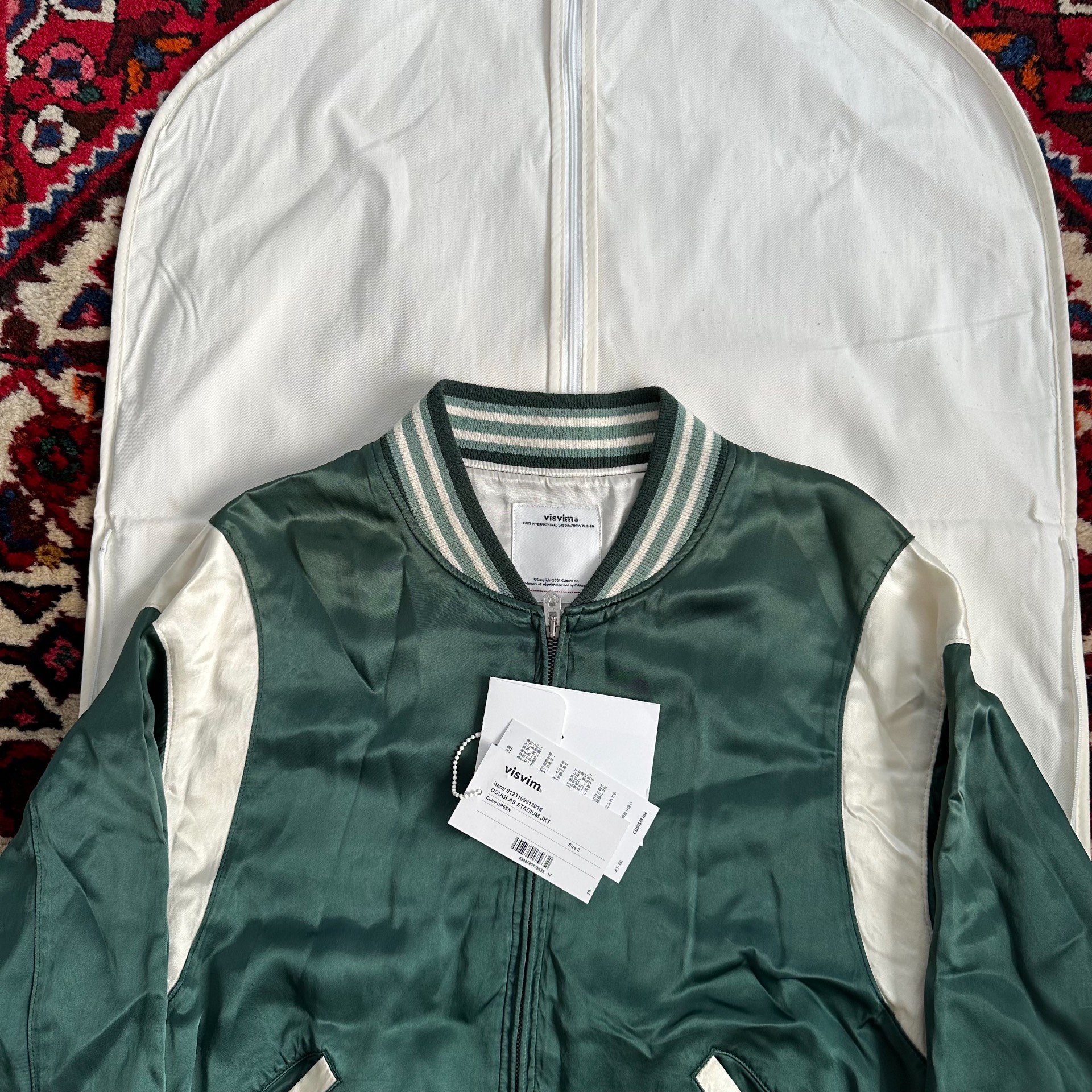 VISVIM 23SS DOUGLAS STADIUM JKT — label