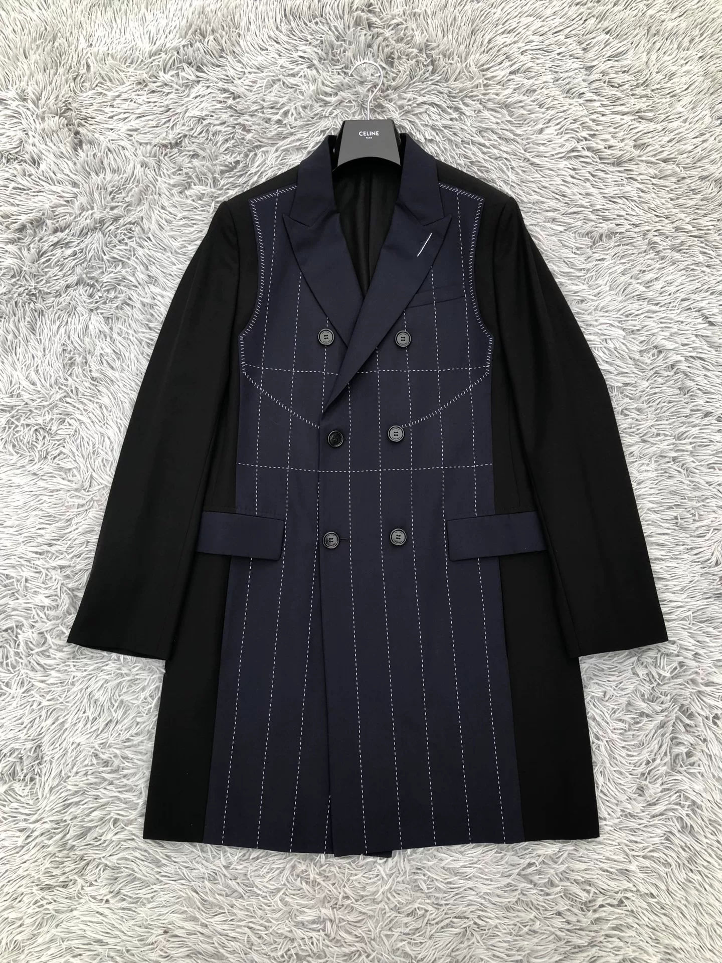 Dior Homme 18ss Double-Breasted Wool Coat