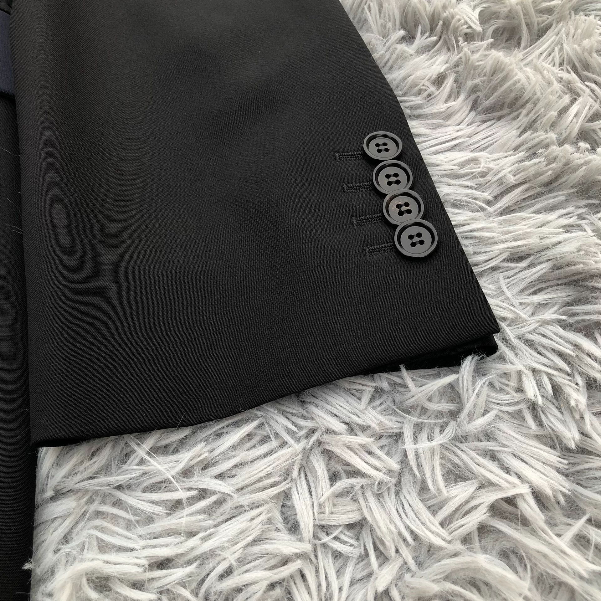Dior Homme 18ss Double-Breasted Wool Coat — back