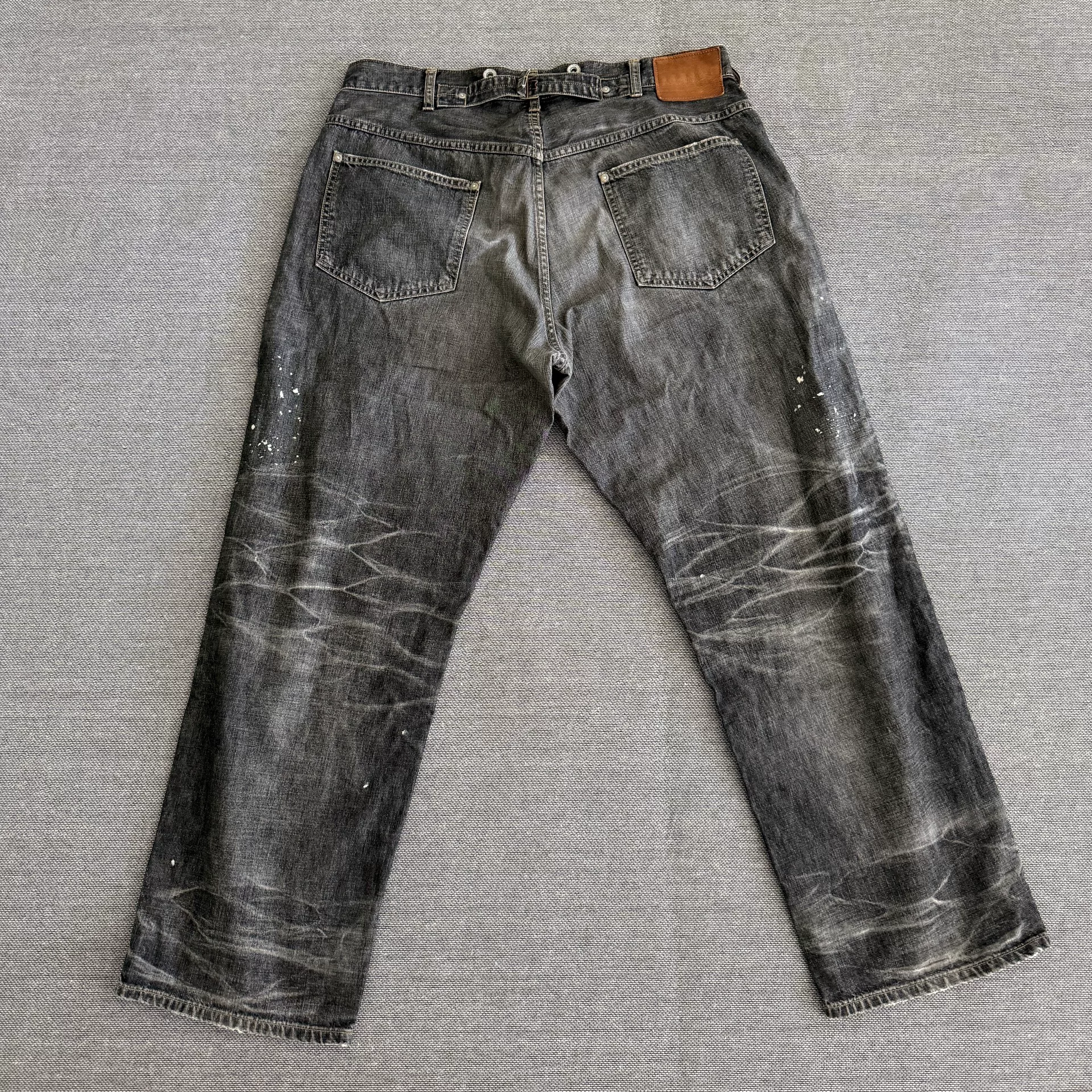Neighborhood 21ss Nevada Jeans — detail