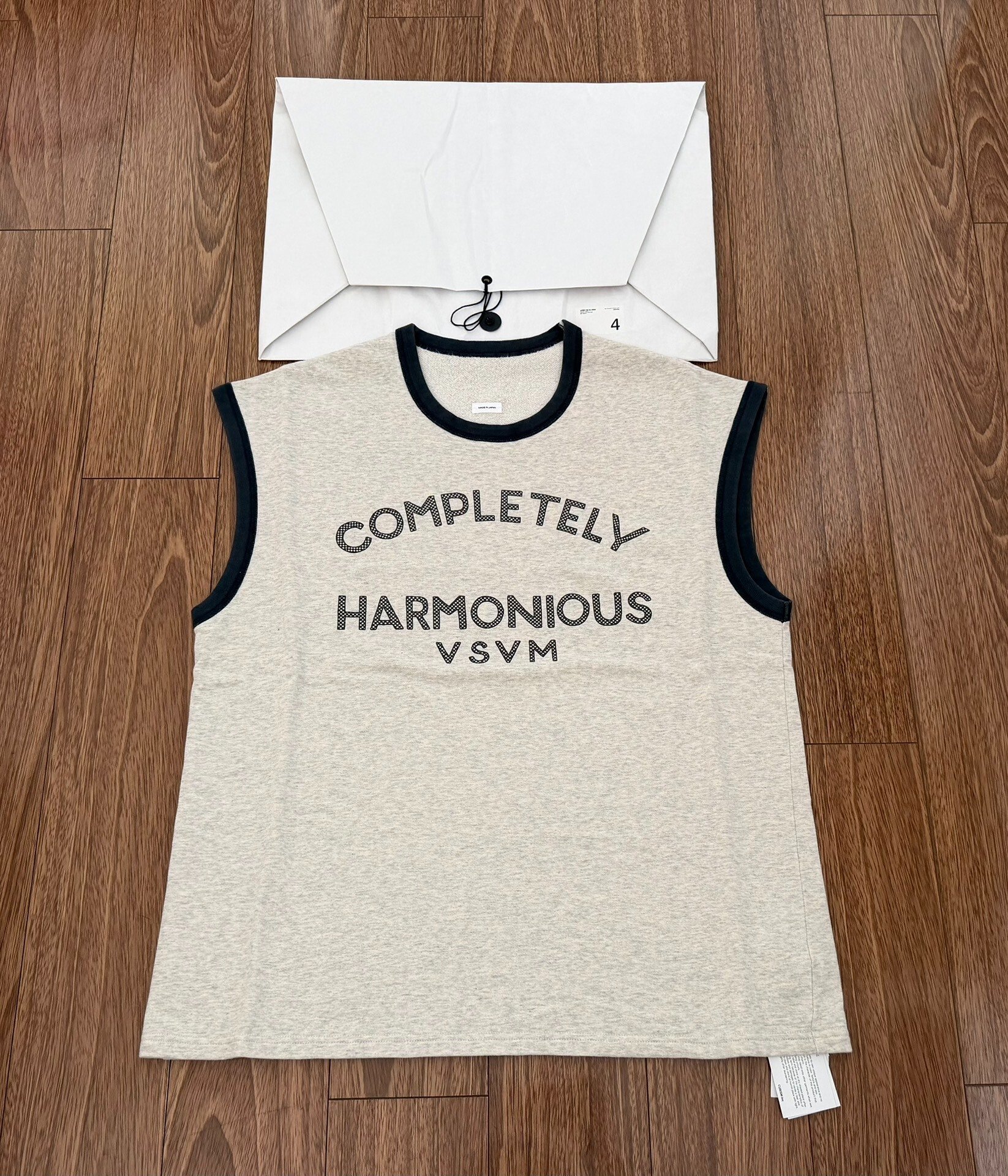 VISVIM 26SS JUMBO DMGD Sleeveless Tee