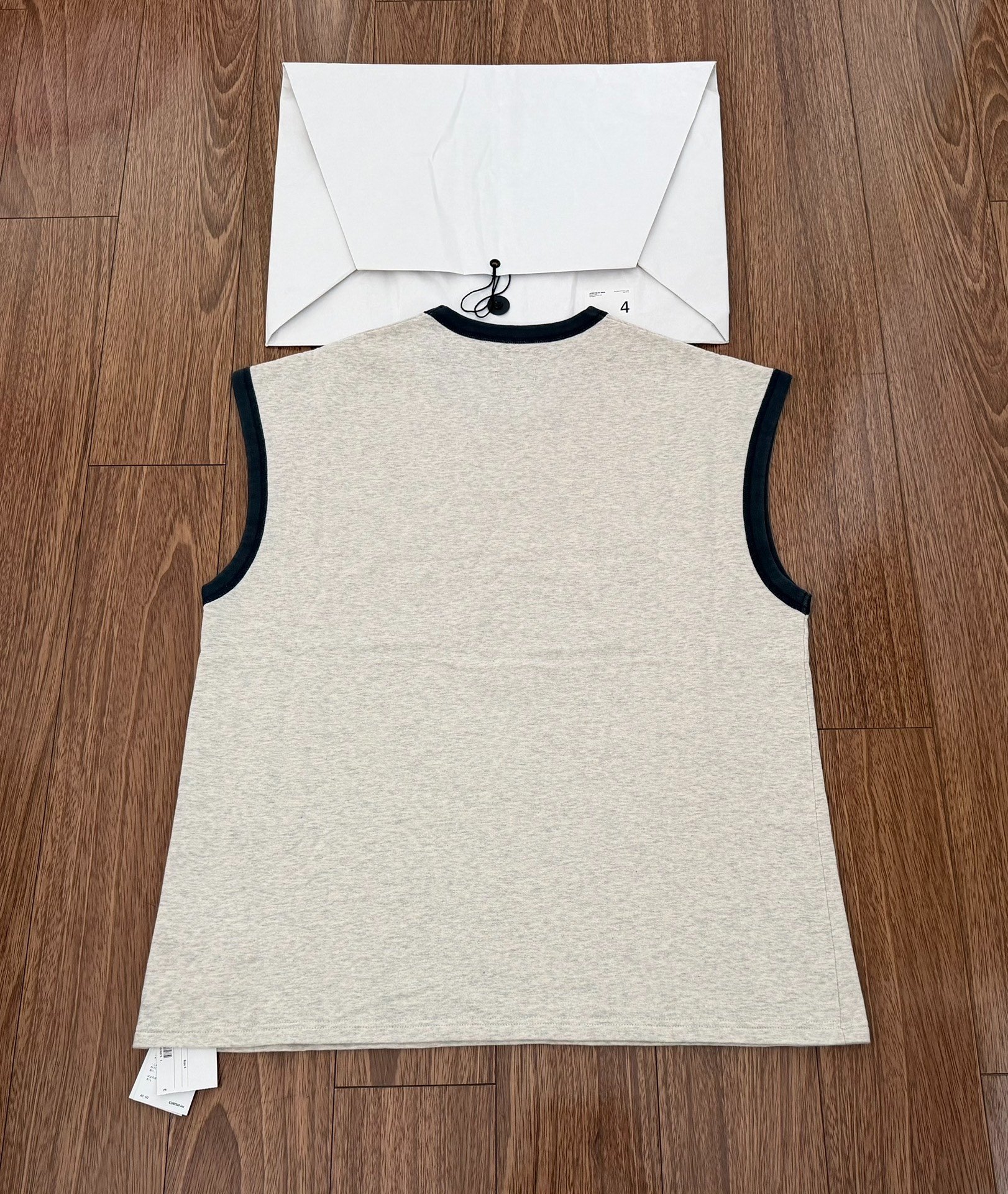 VISVIM 26SS JUMBO DMGD Sleeveless Tee — front