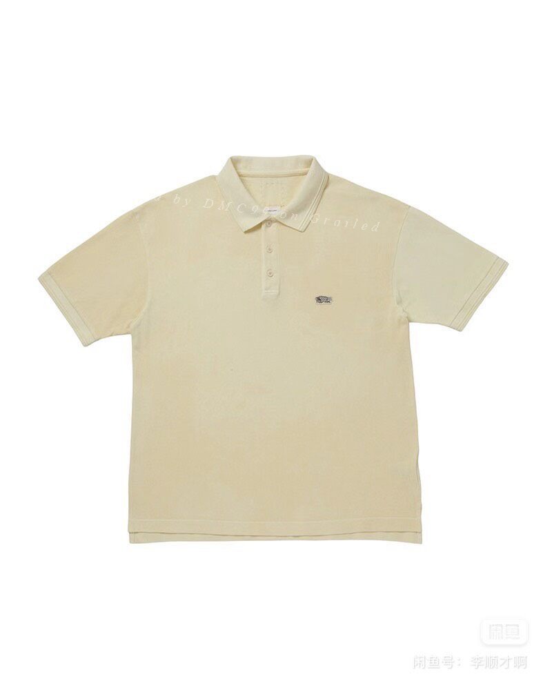 VISVIM JUMBO WELLER S/S DMGD Carp Polo